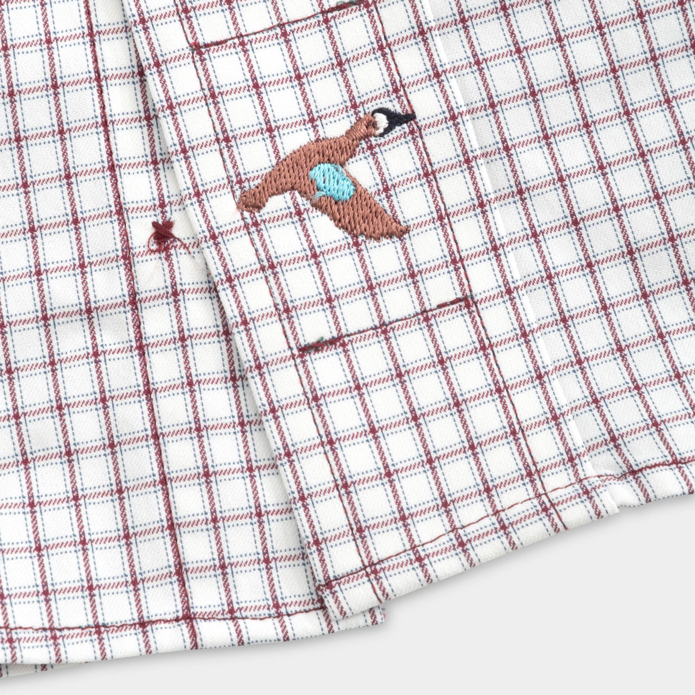 Blakely Performance Spread Collar Sport Shirt-GenTeal Apparel