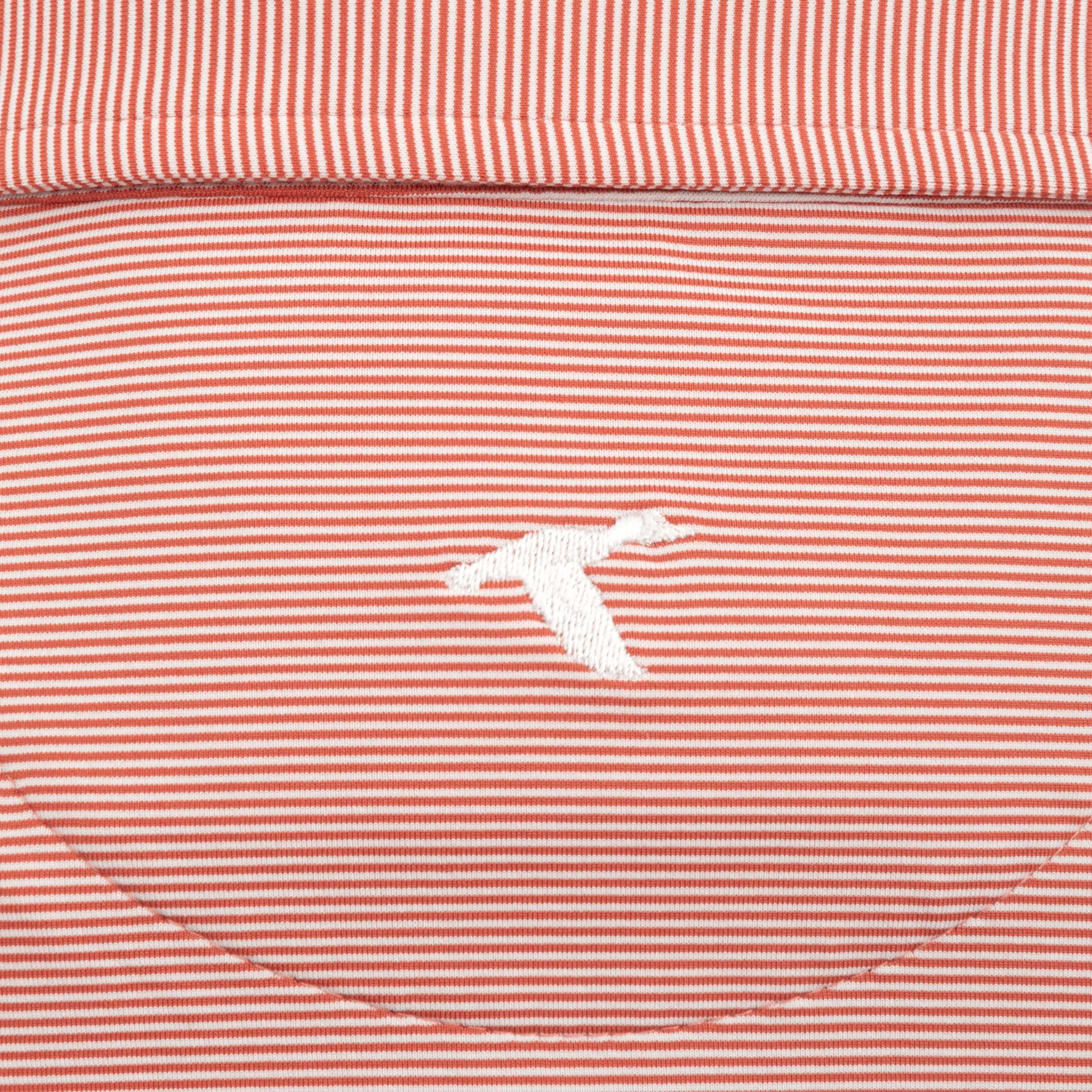 Grove Collective Pinstripe Performance Polo-GenTeal Apparel