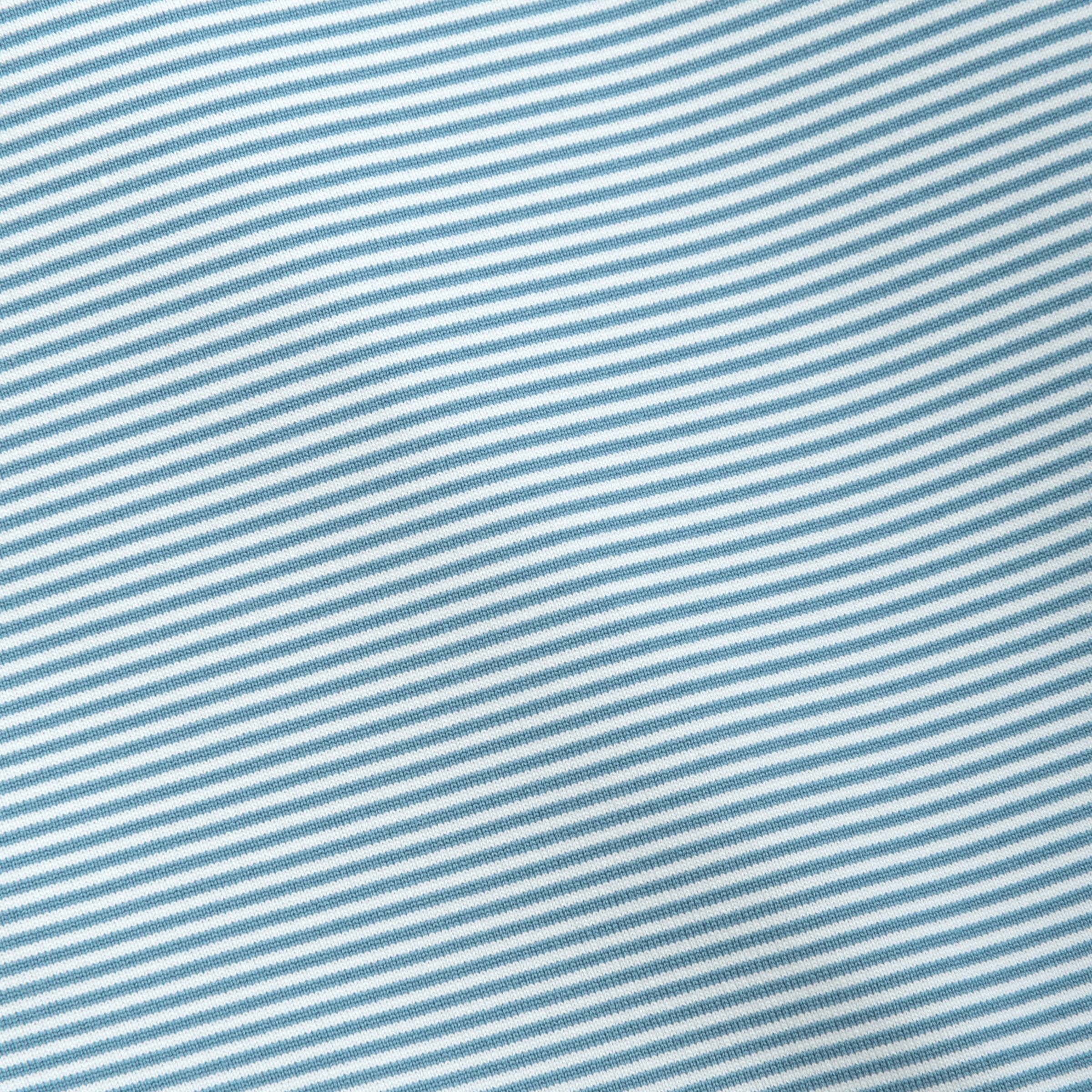 Collegiate Pinstripe Performance Polo-GenTeal Apparel