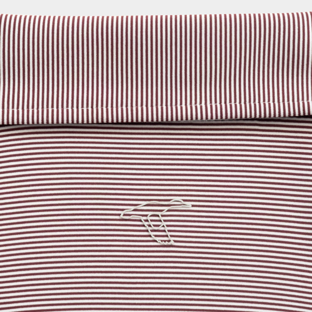 Virginia Tech Club Pinstripe Performance Polo