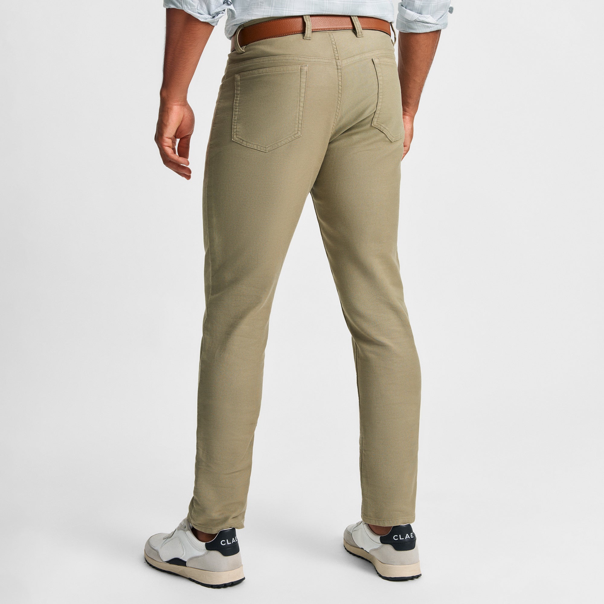 Olive Barlow Five-Pocket Pant