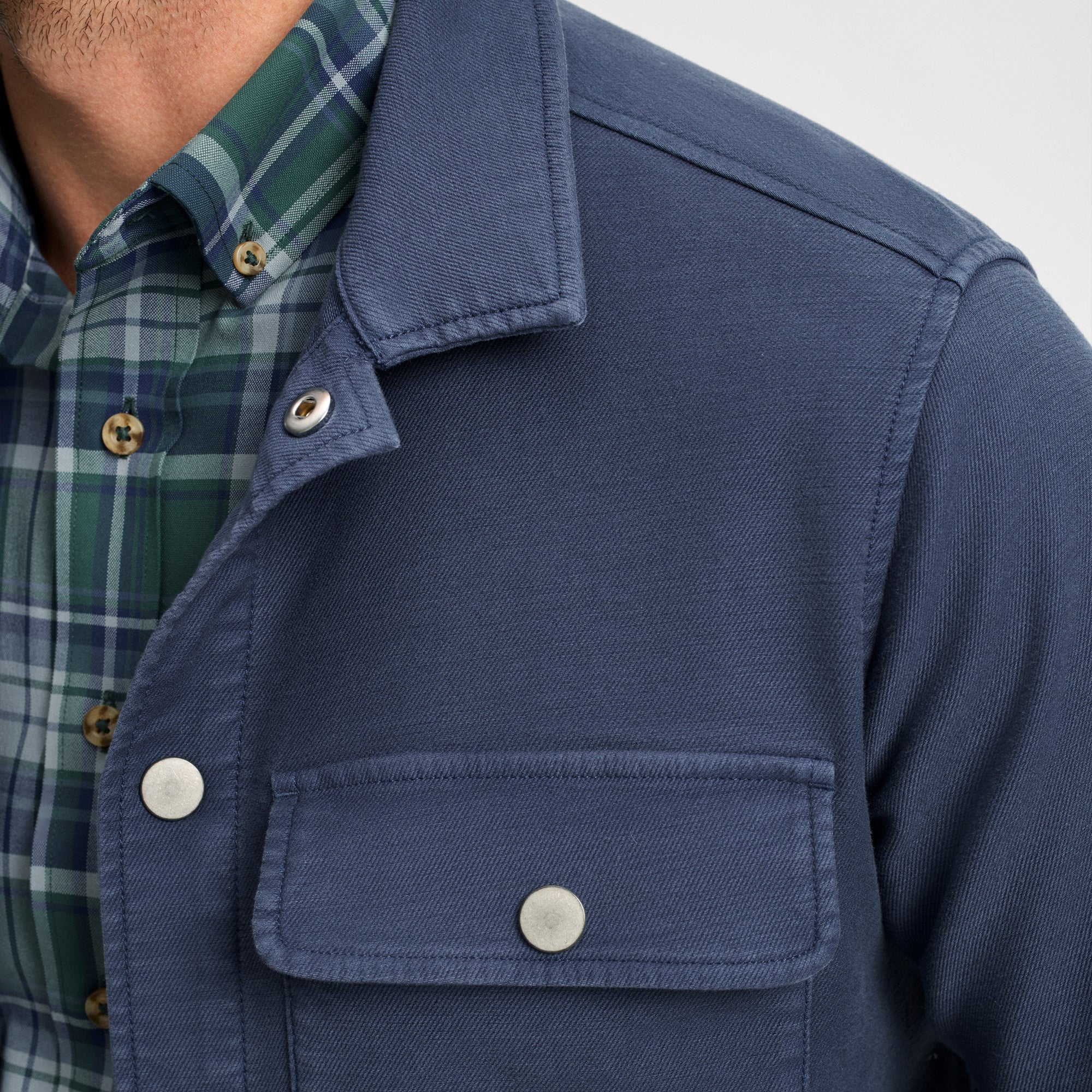 Navy Sutherland Shirt Jacket