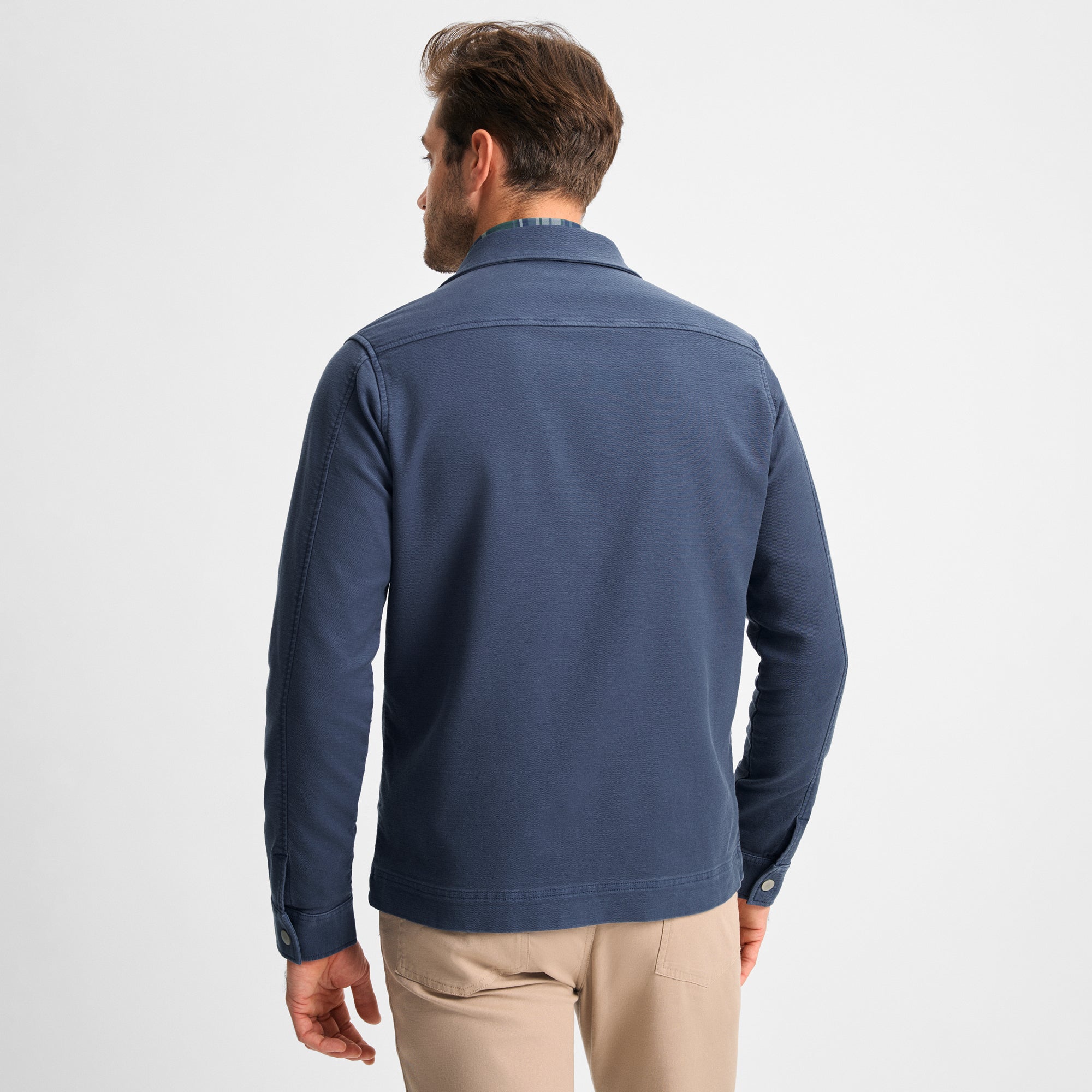 Navy Sutherland Shirt Jacket