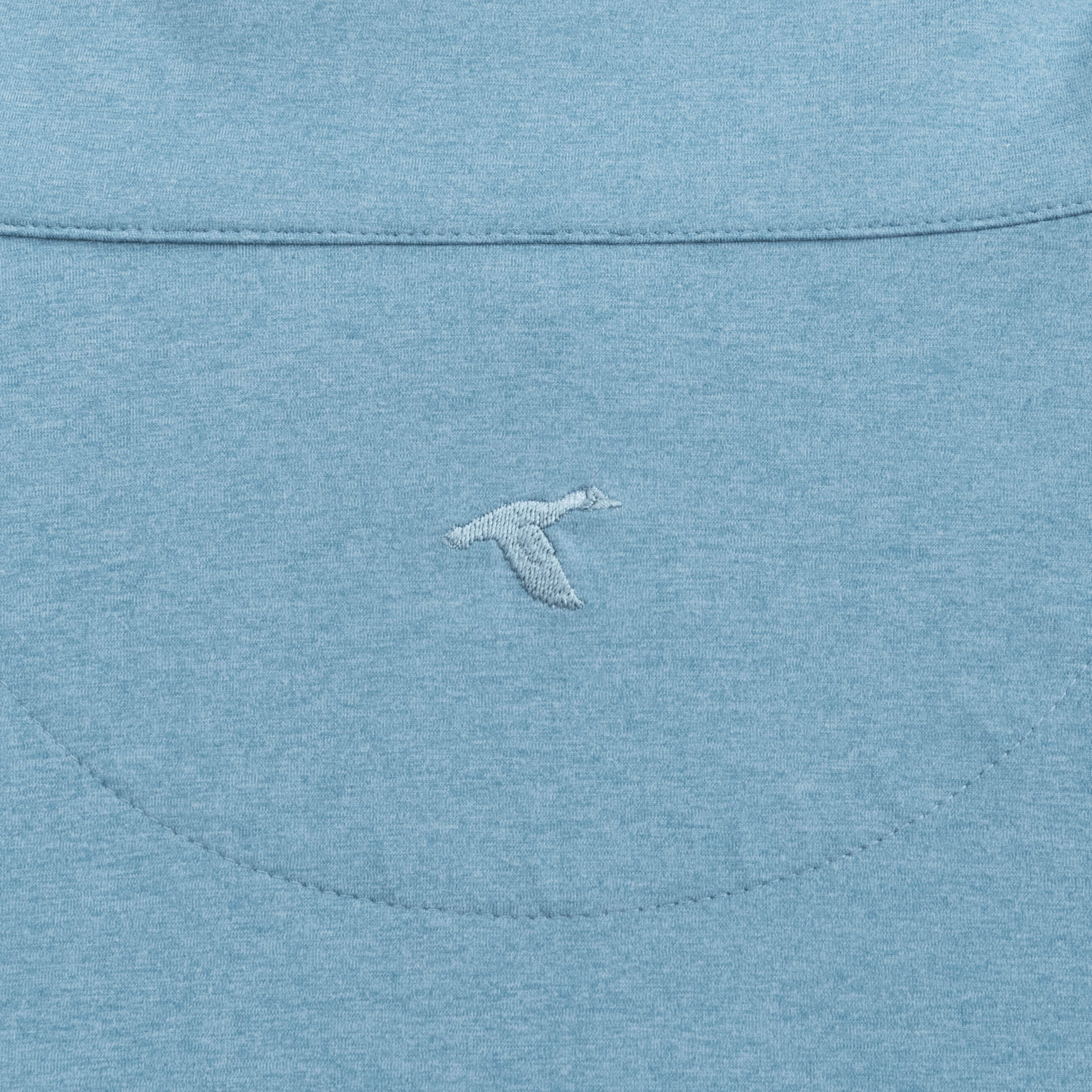 Sunday Ole Miss Heathered Venture Performance Quarter-Zip-GenTeal Apparel