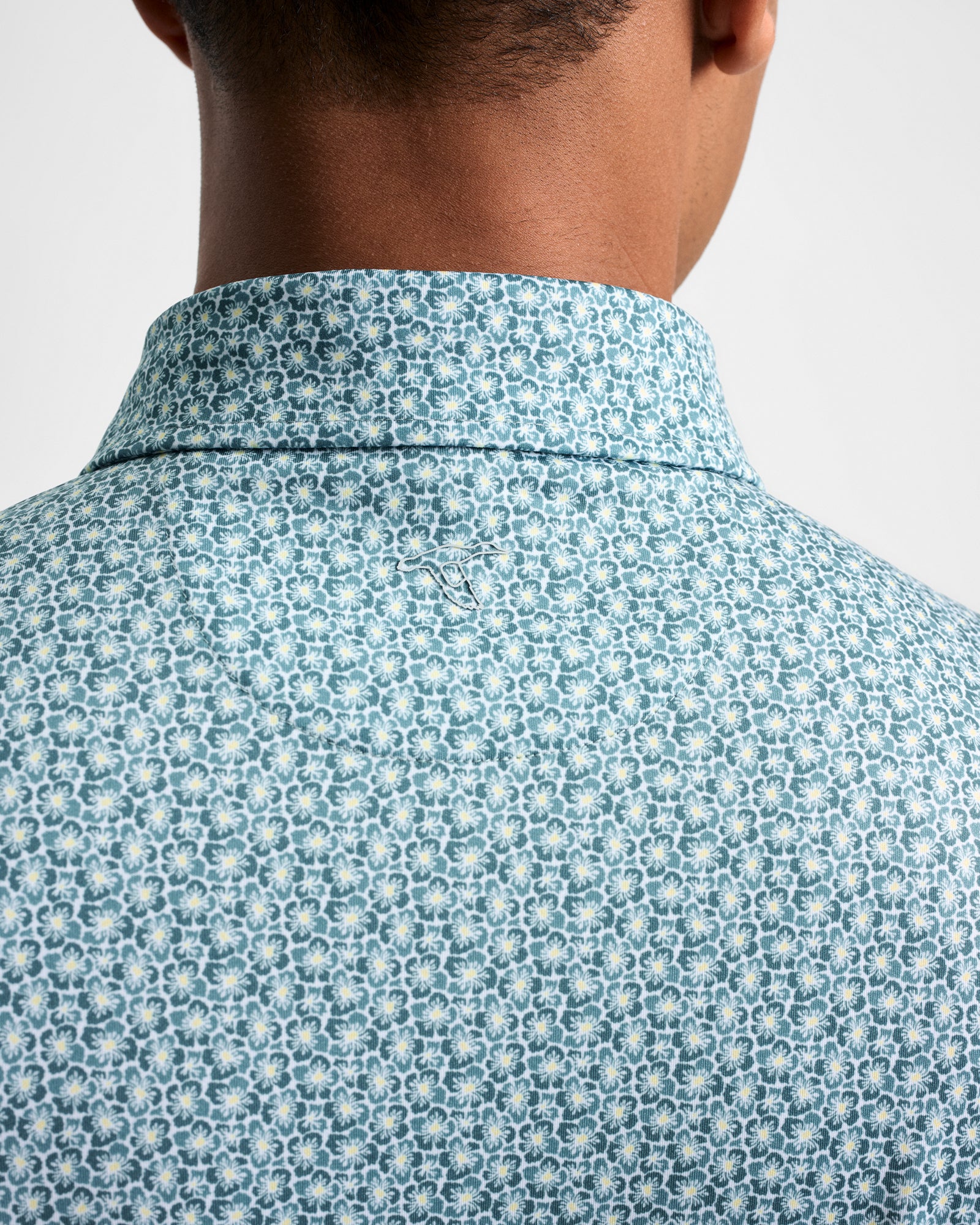 Hibiscus Printed Performance Polo