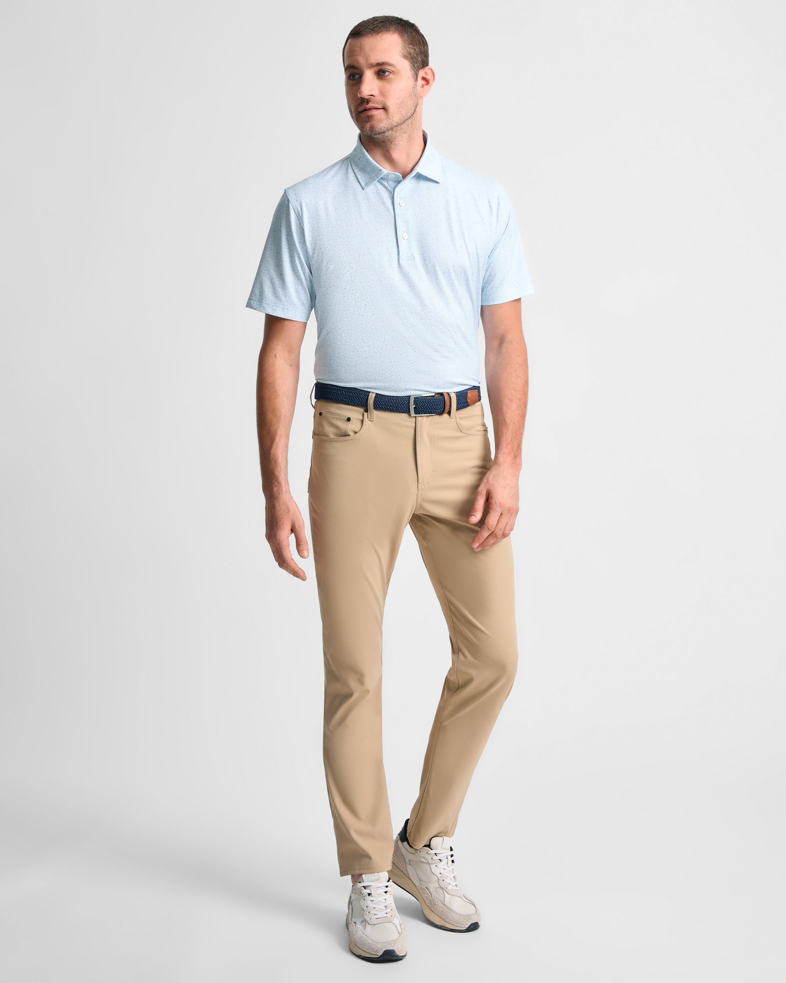 Golf Printed Performance Polo