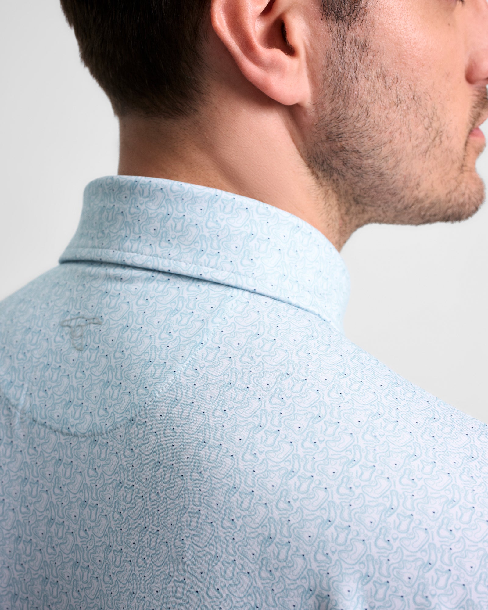 Golf Printed Performance Polo