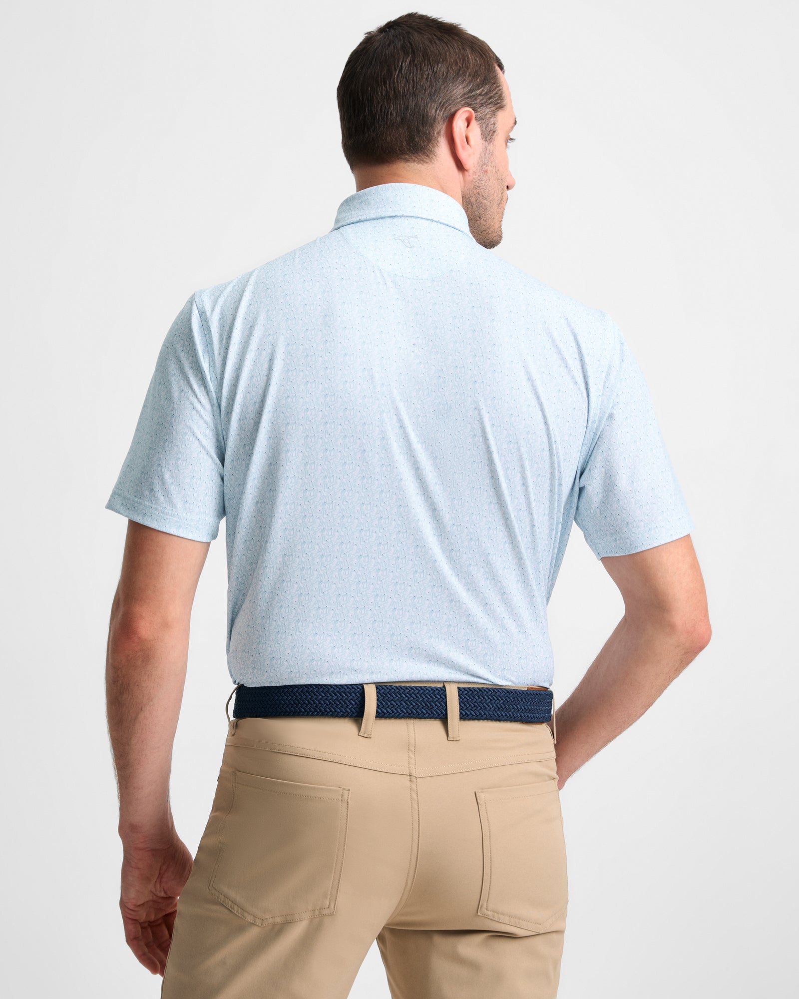 Golf Printed Performance Polo