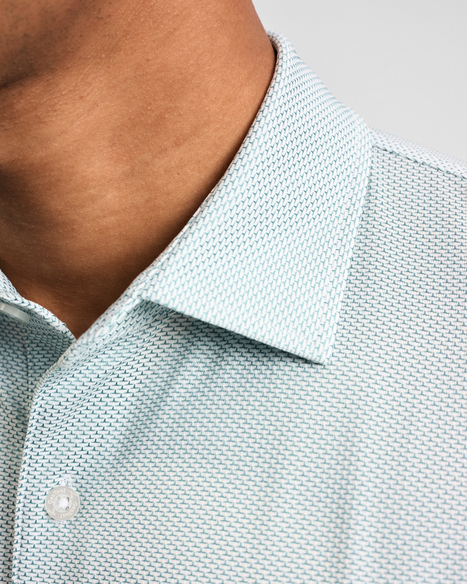 Brick Jacquard Polo