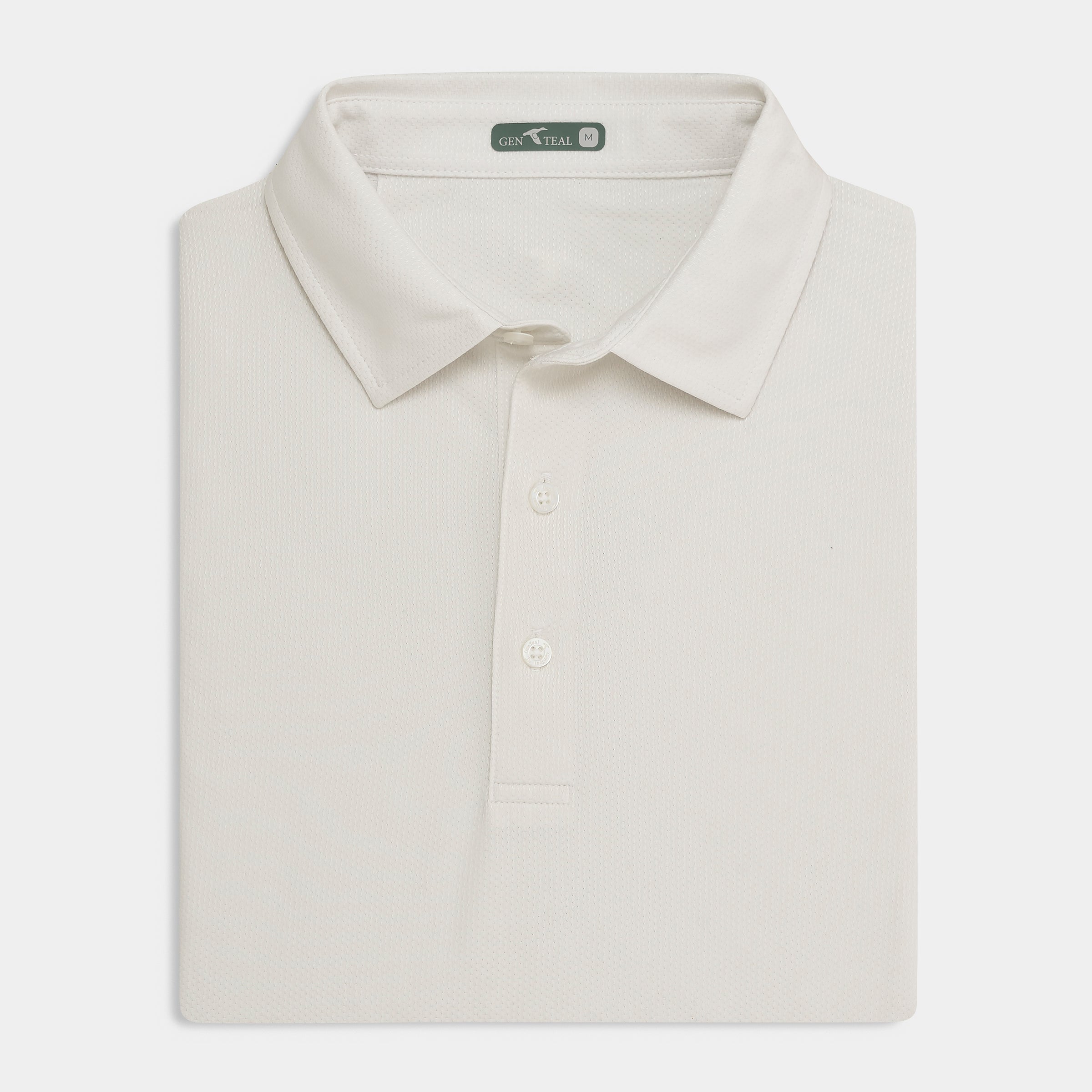 Brick Jacquard Polo