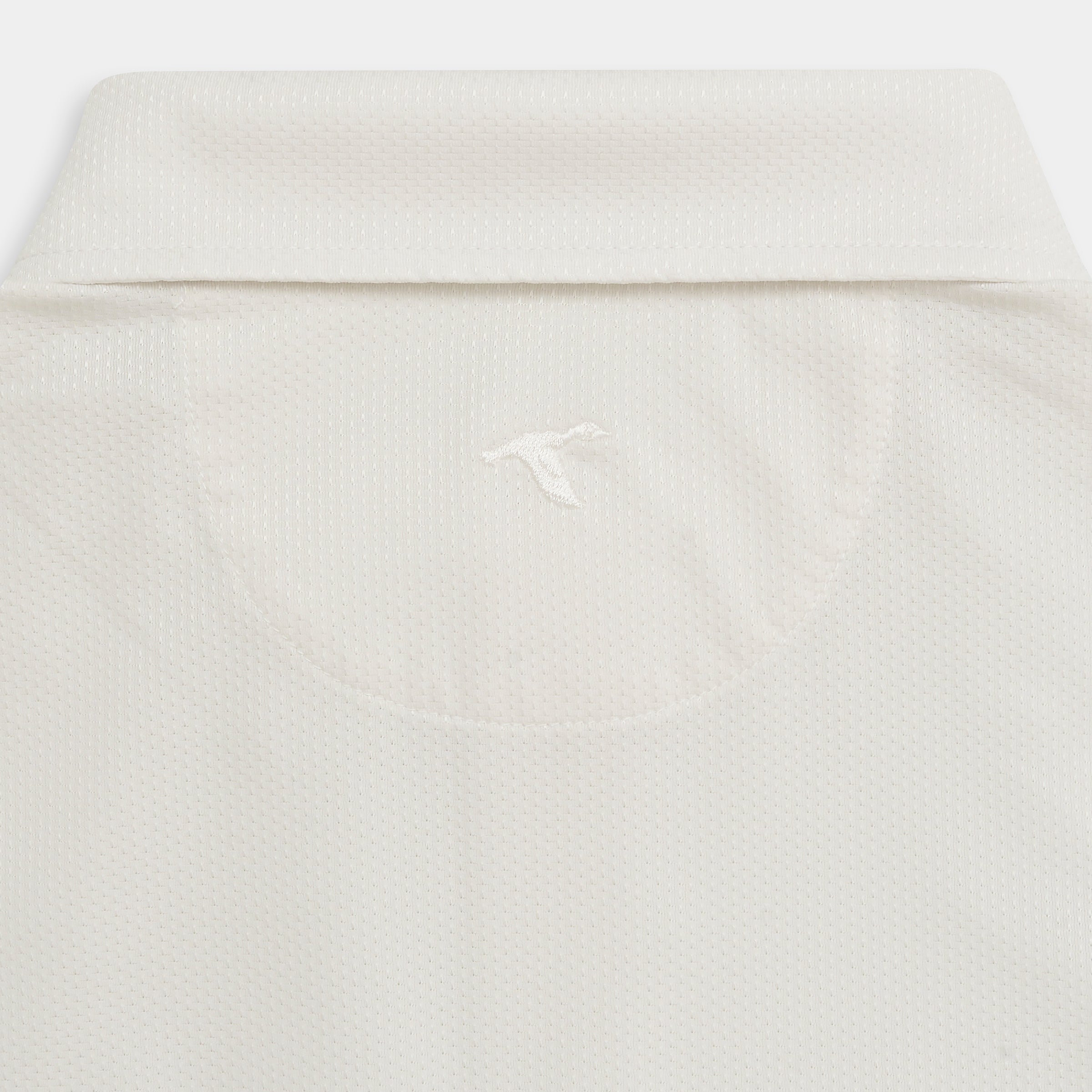 Brick Jacquard Polo