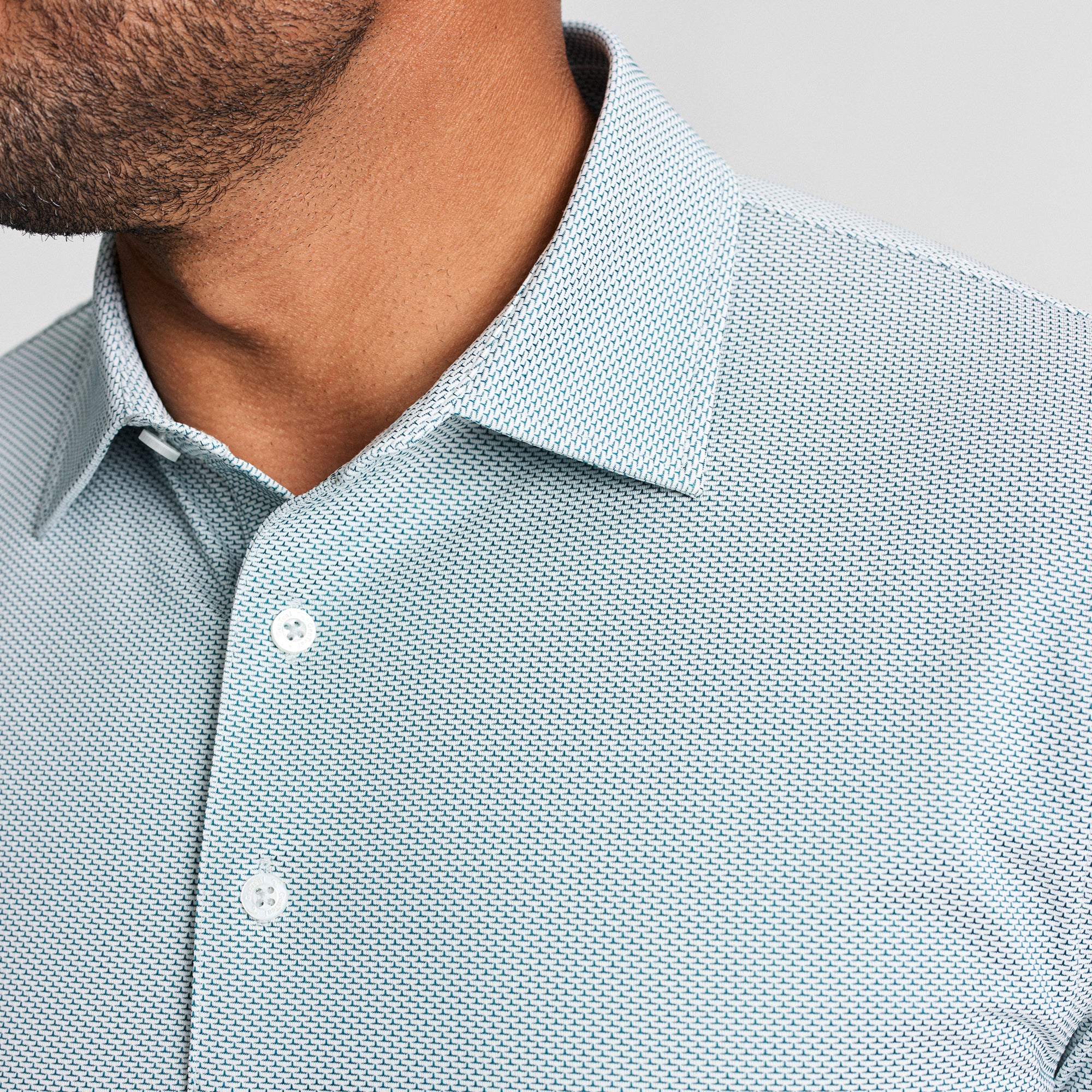 Brick Jacquard Polo