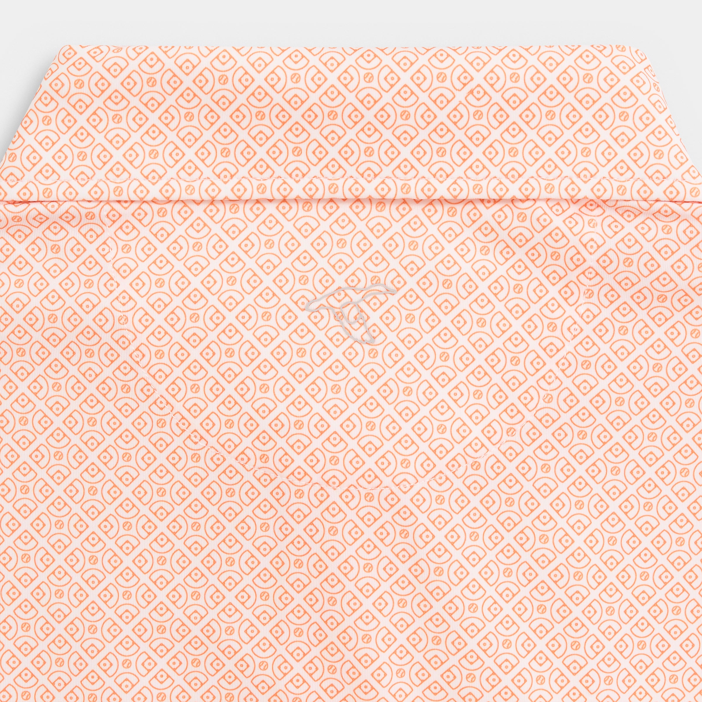 Diamonds Printed Performance Polo