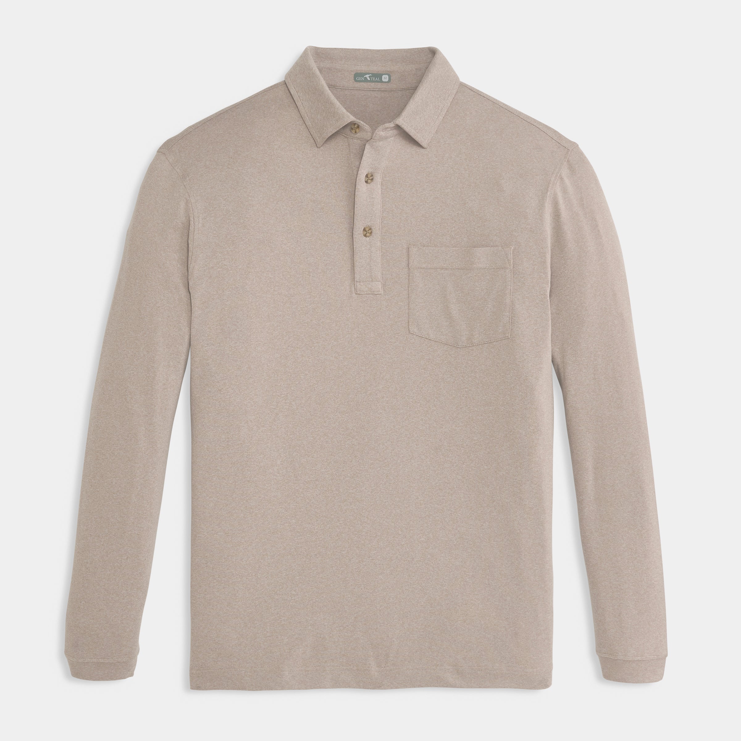 Birch Wander Long Sleeve Polo