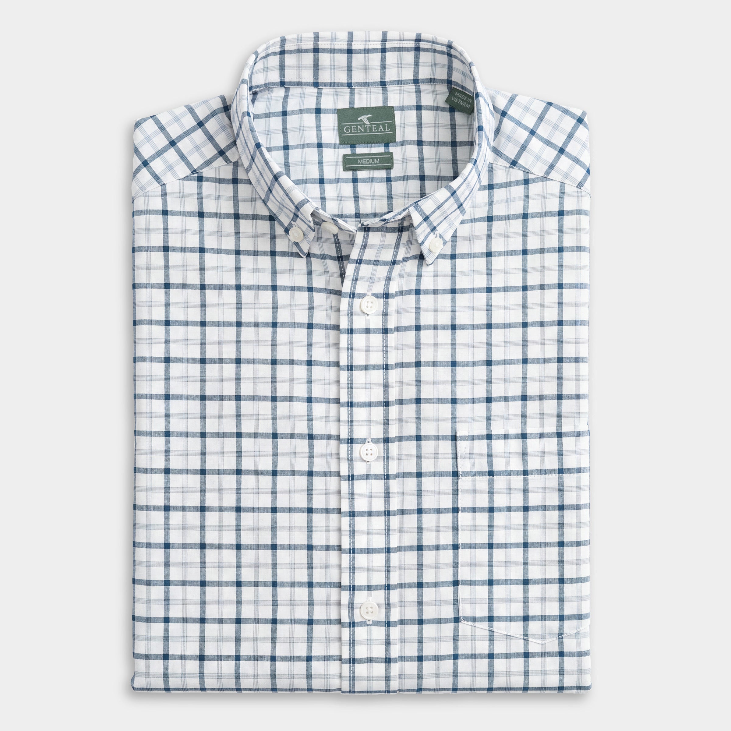 Graham Cotton Blend Sport Shirt