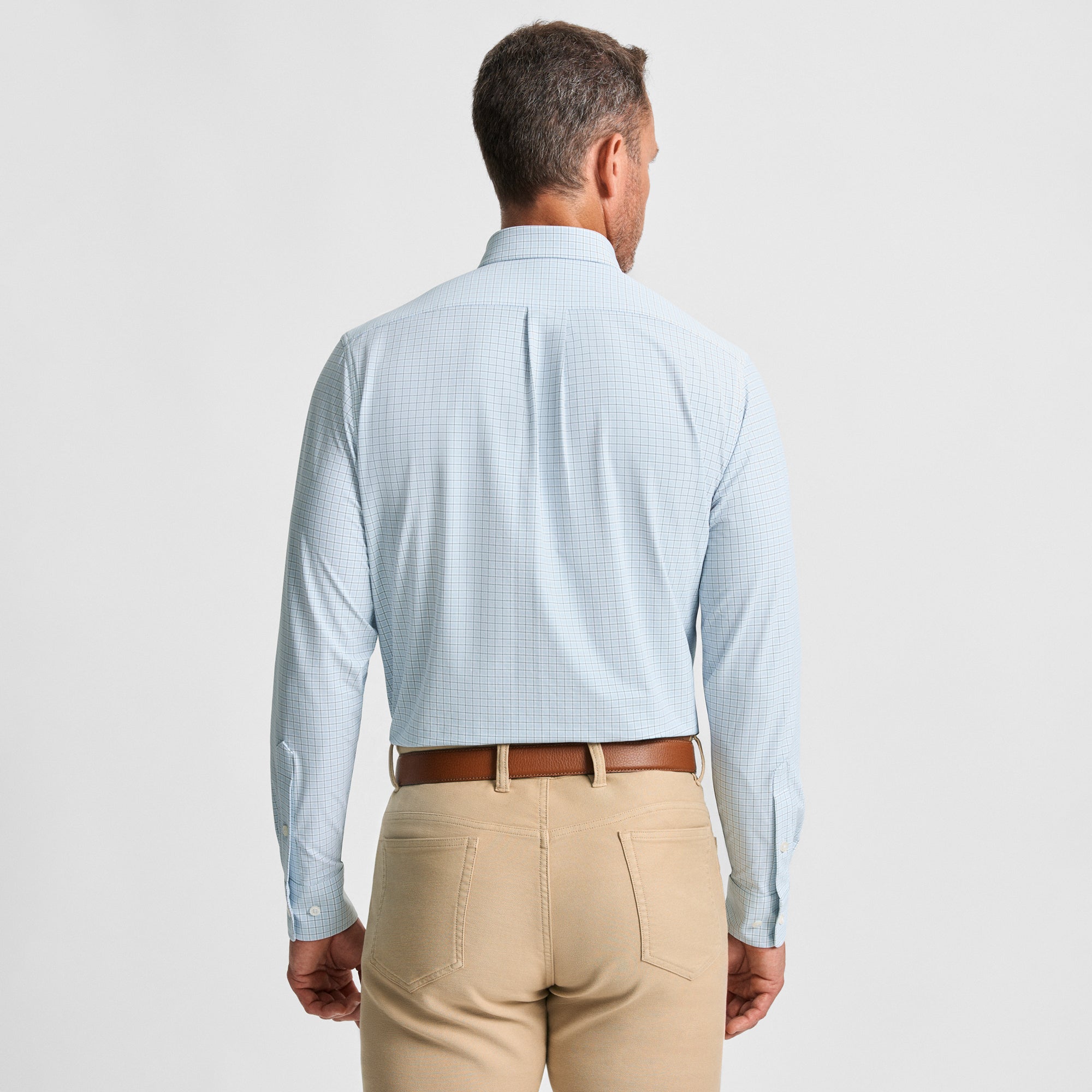 Lancaster Spread Collar Performance Sport Shirt