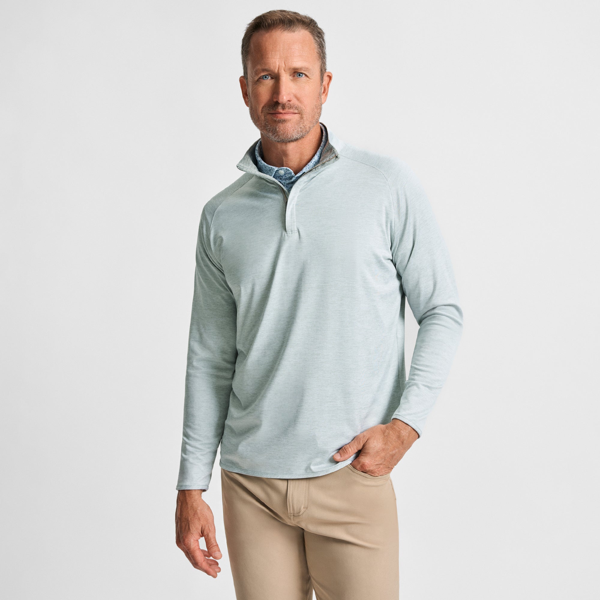 Glacier Gray Claiborne Quarter-Zip