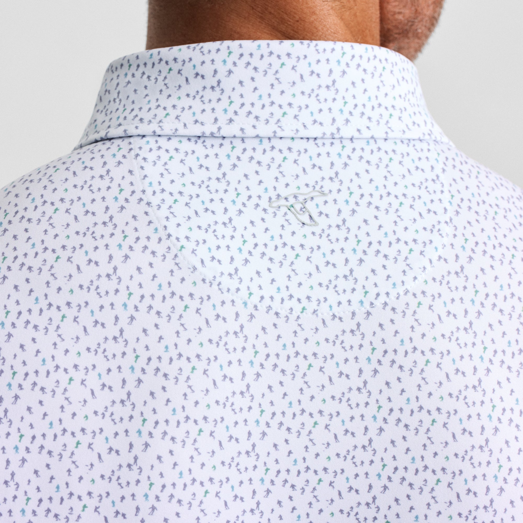Snow Sprint Printed Performance Polo