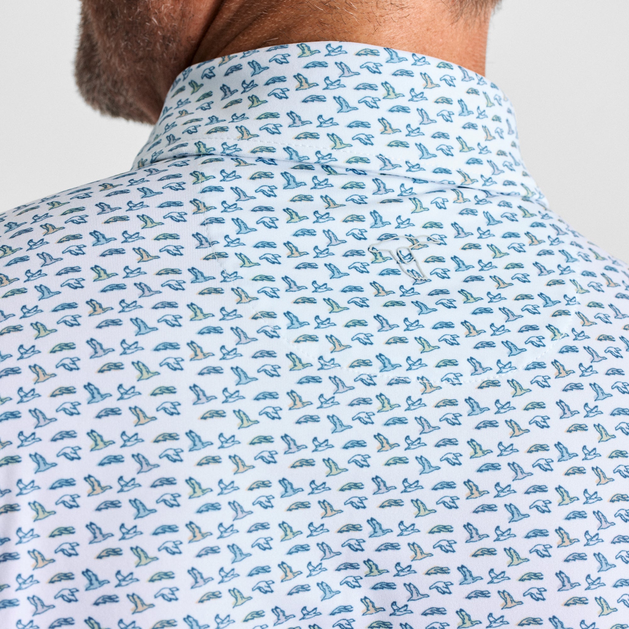 Soaring Silhouettes Printed Performance Polo