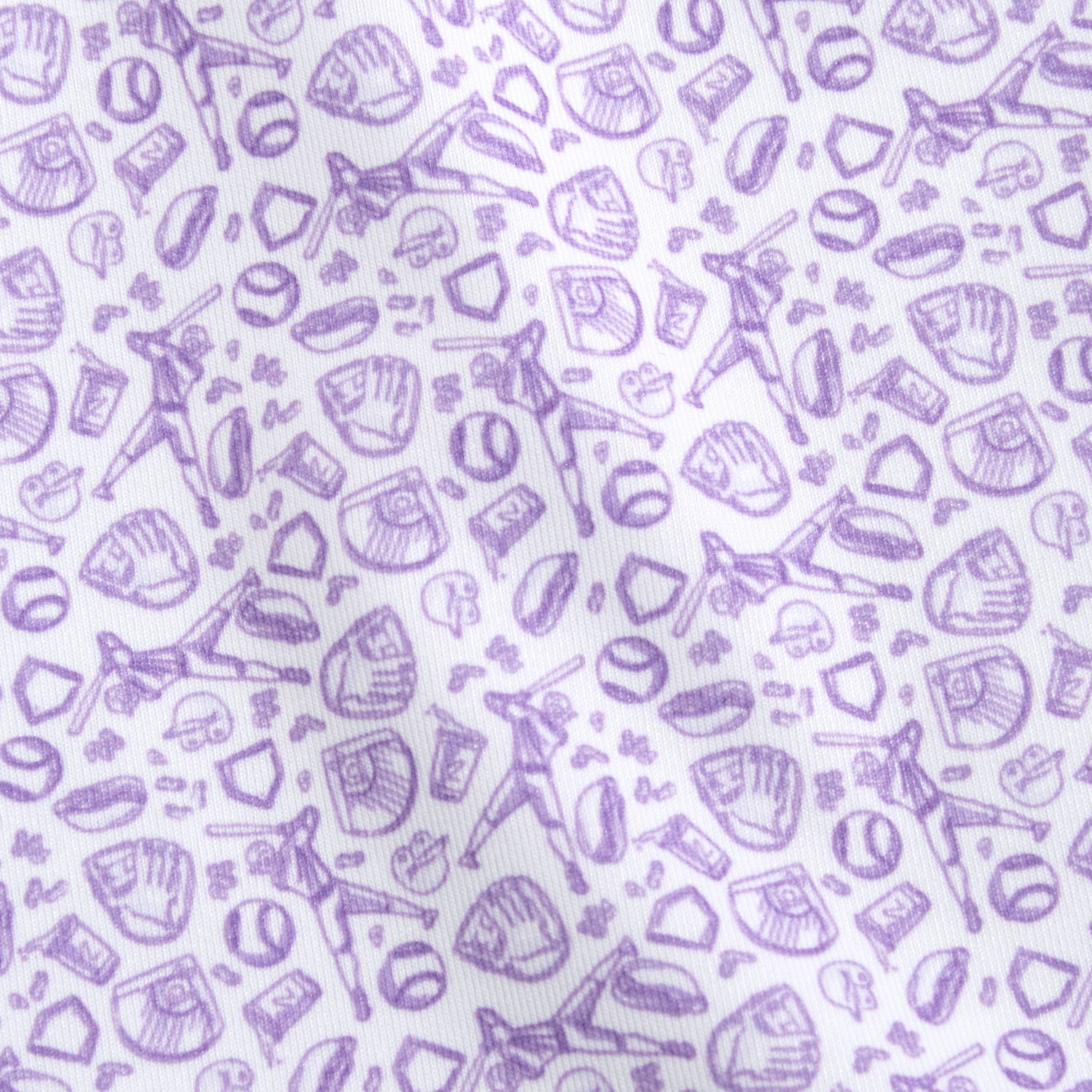 Kansas State Fastball Printed Performance Polo