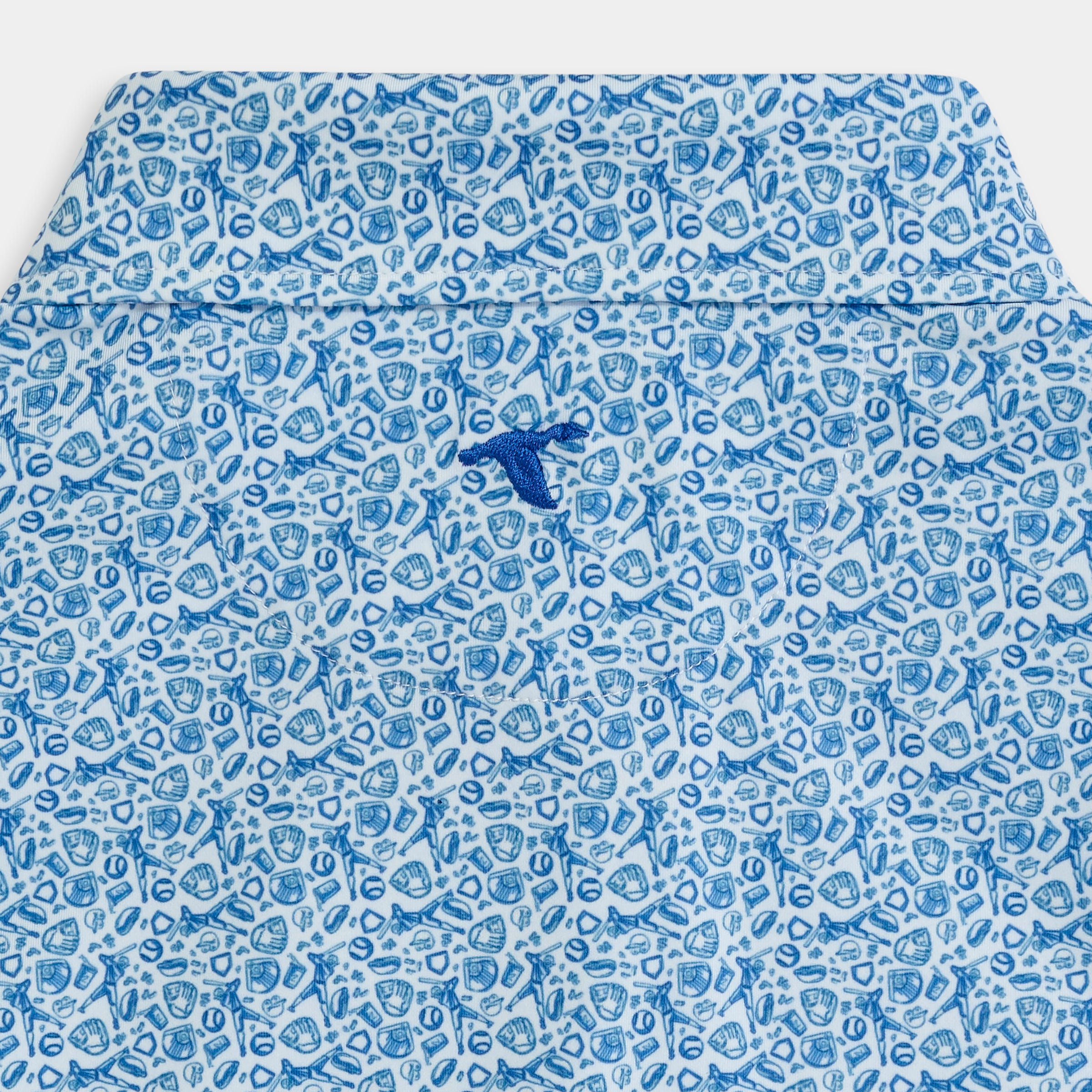 Fastball Printed Performance Polo