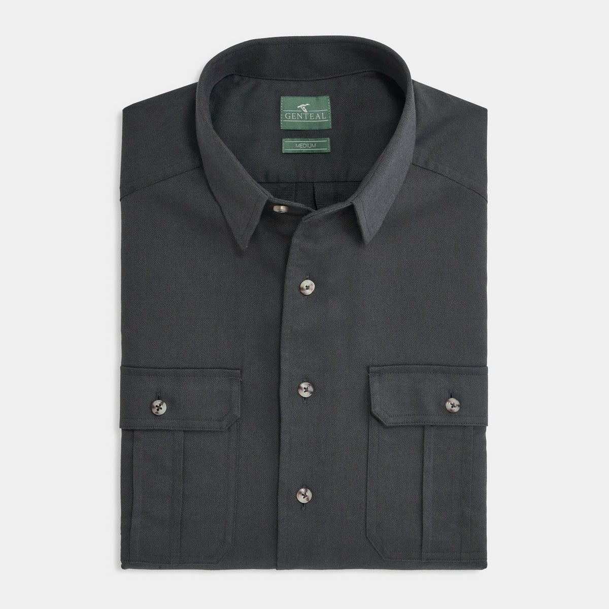 Herringbone Utility Sport Shirt