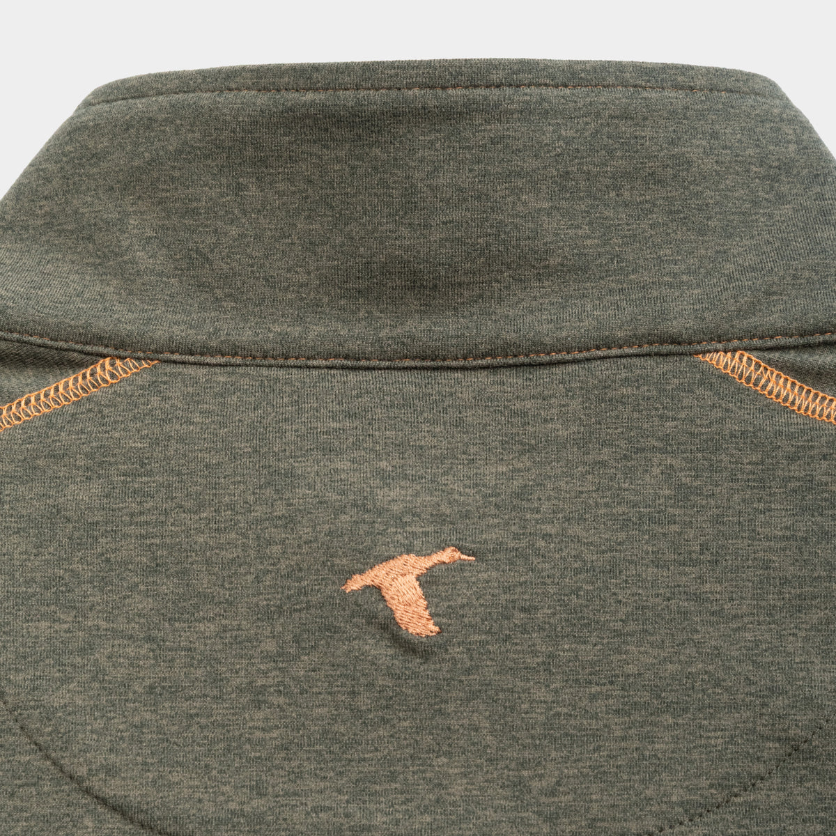 Green Heather Wander Quarter-Zip