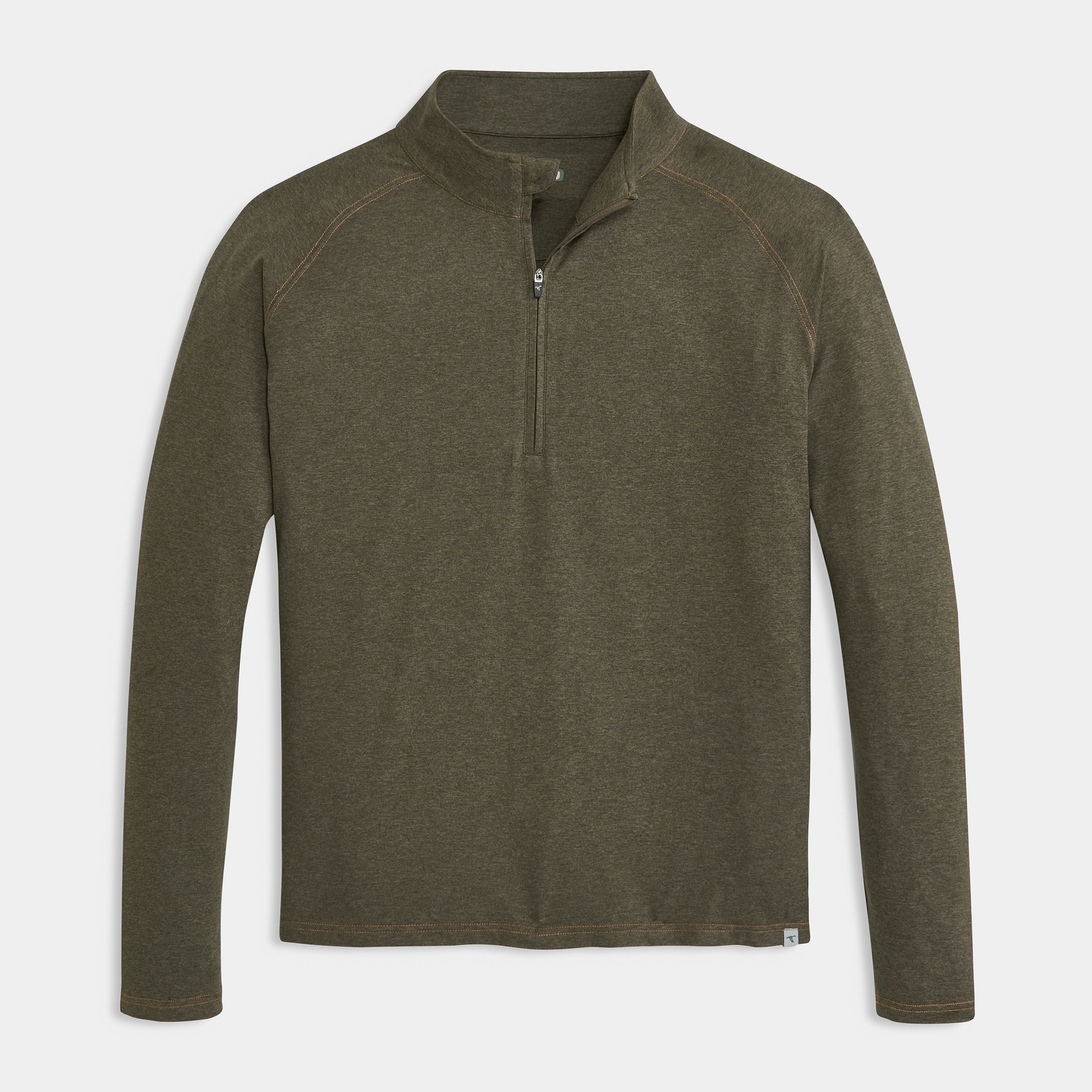 Green Heather Wander Quarter-Zip