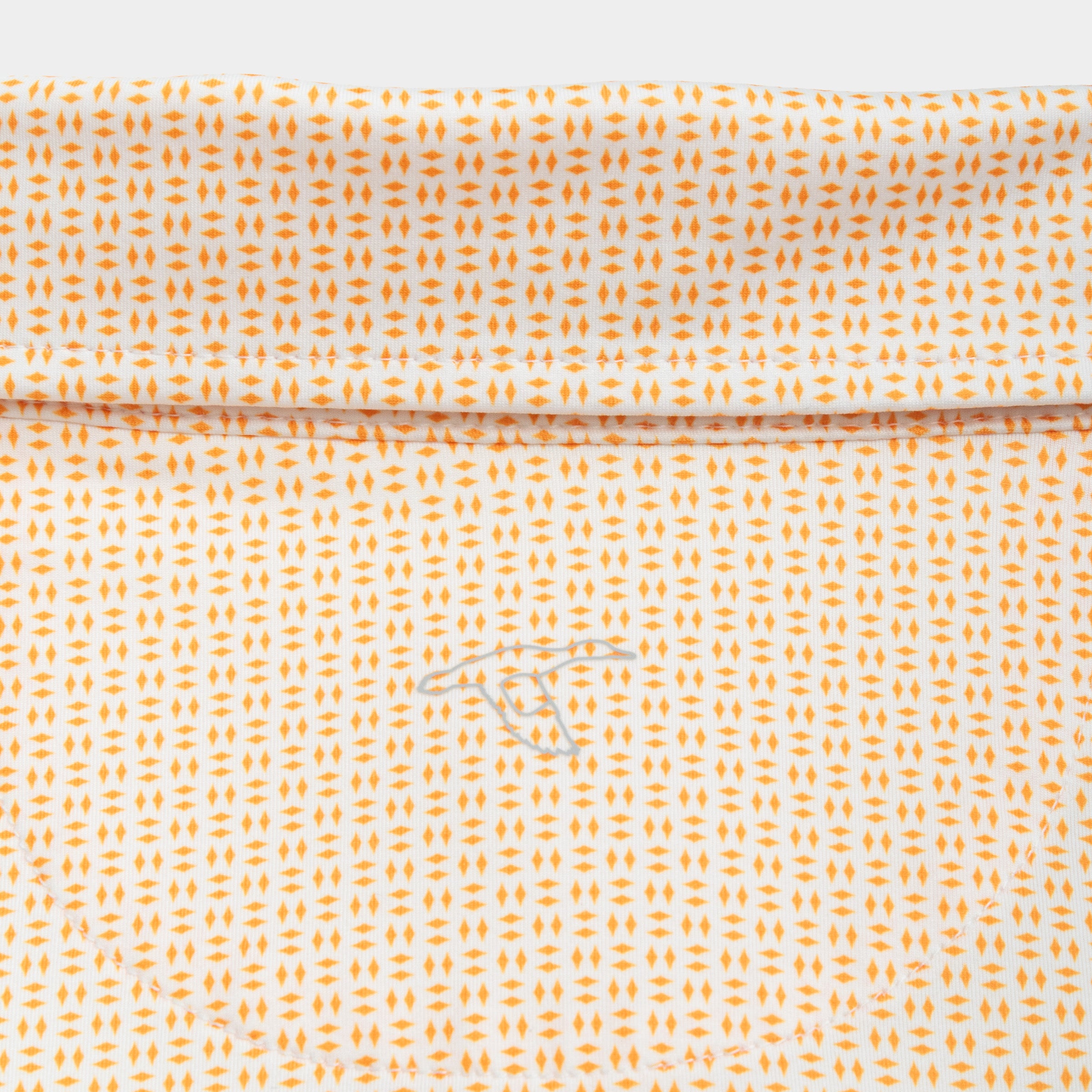 Trellis Printed Performance Polo