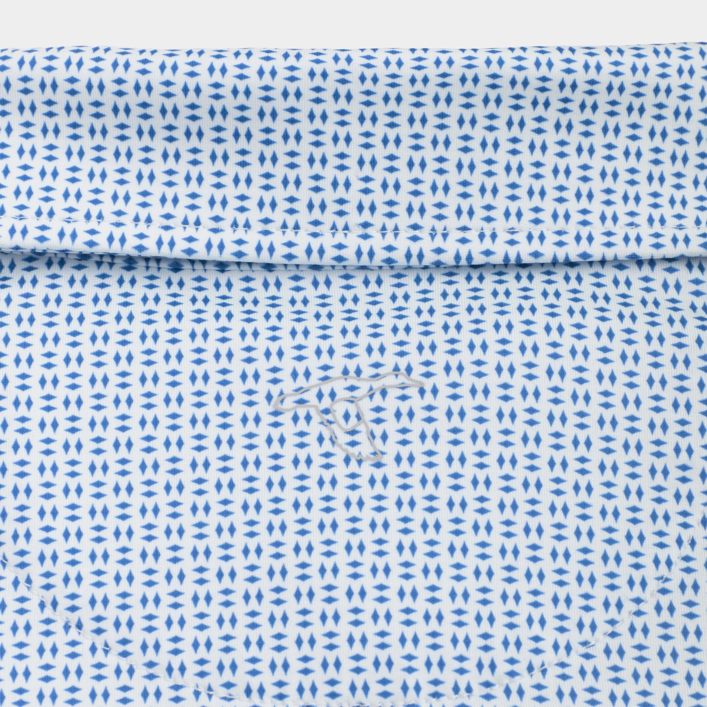 Trellis Printed Performance Polo