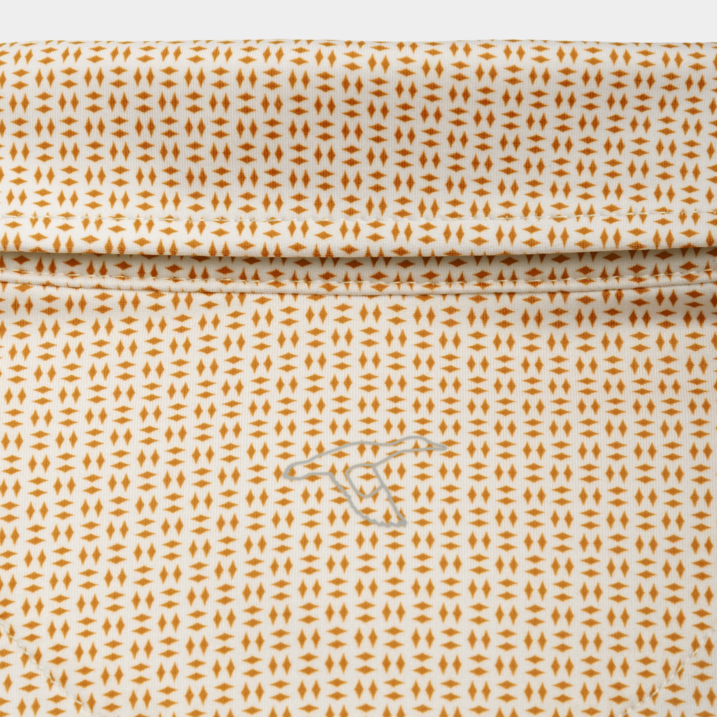 Trellis Printed Performance Polo