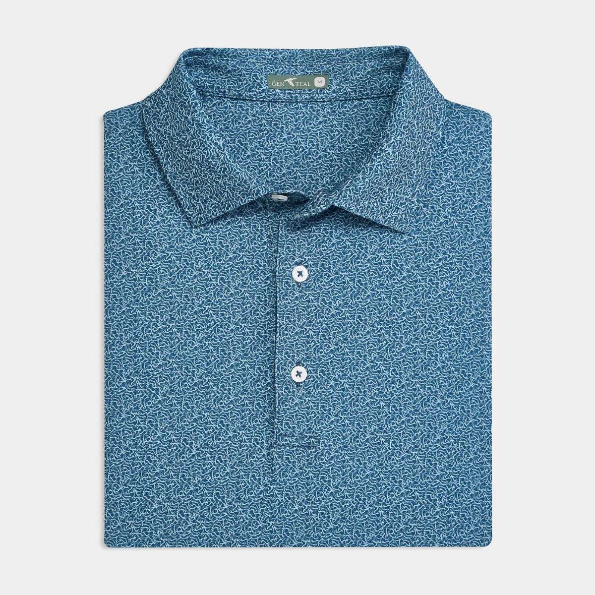 Youth Antlers Printed Performance Polo