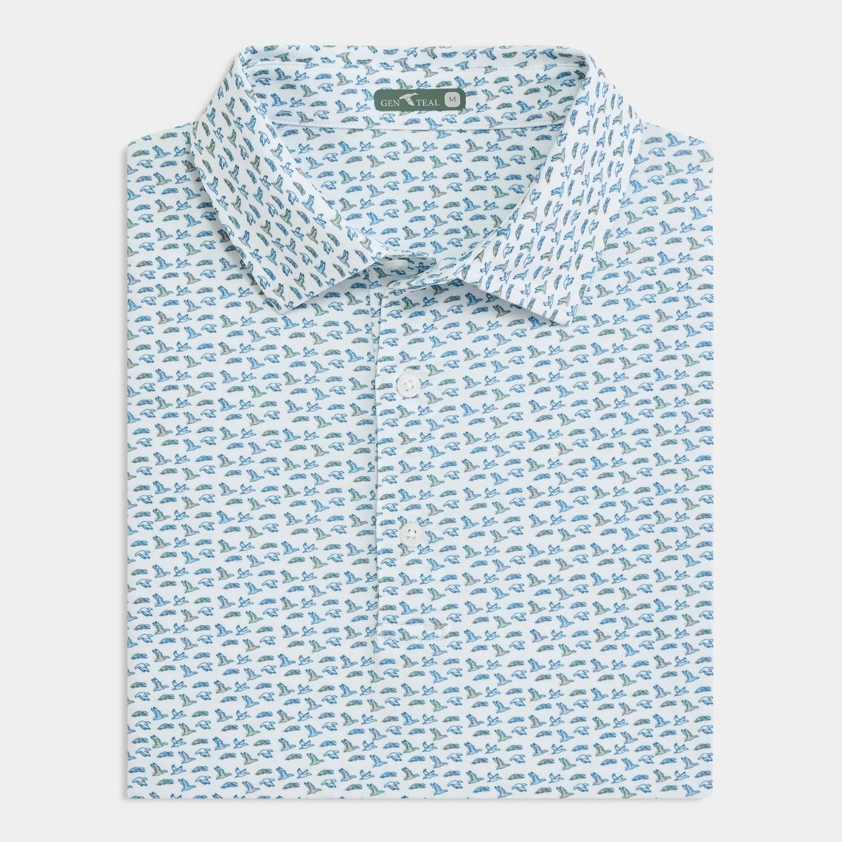 Soaring Silhouettes Printed Performance Polo