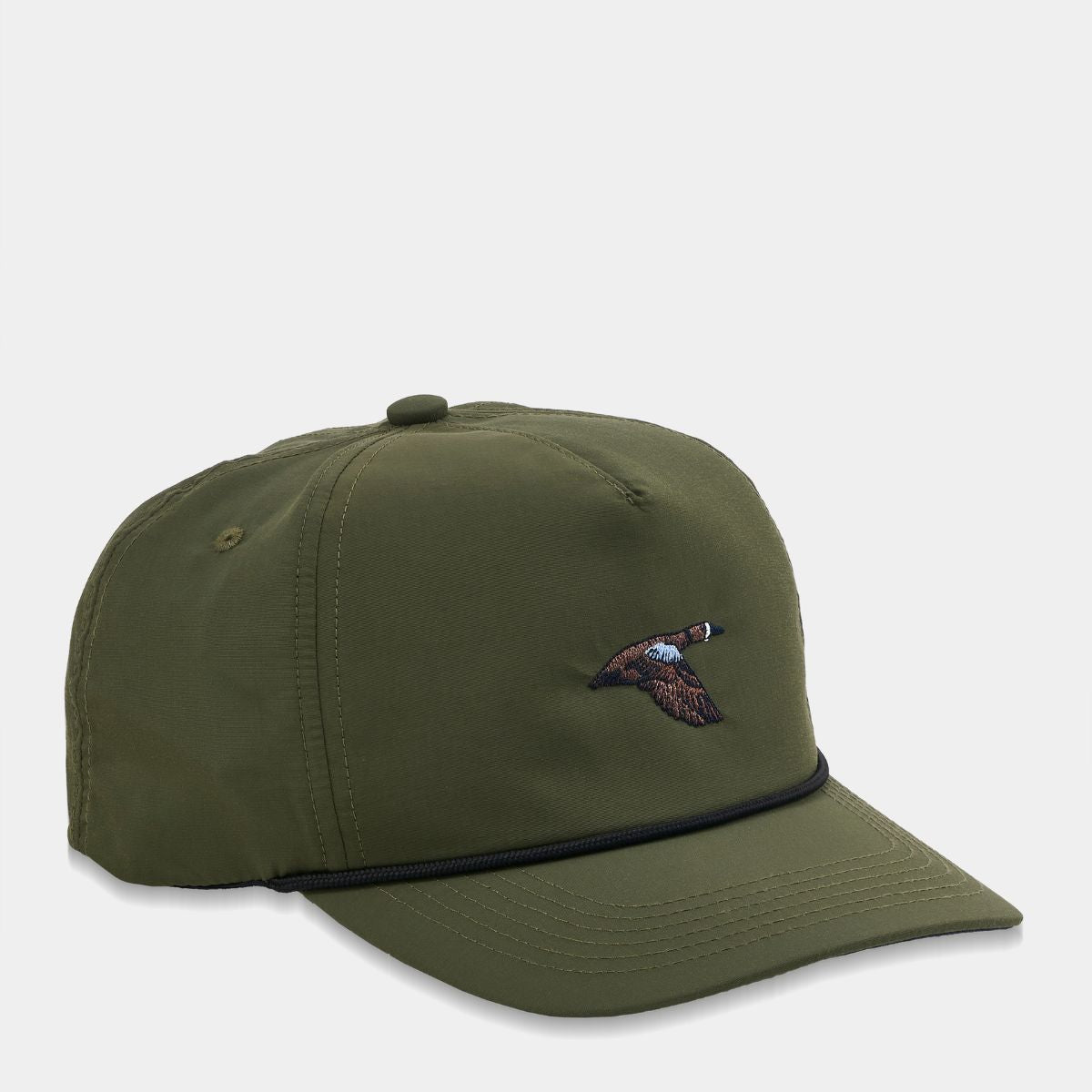Olive Rope Hat