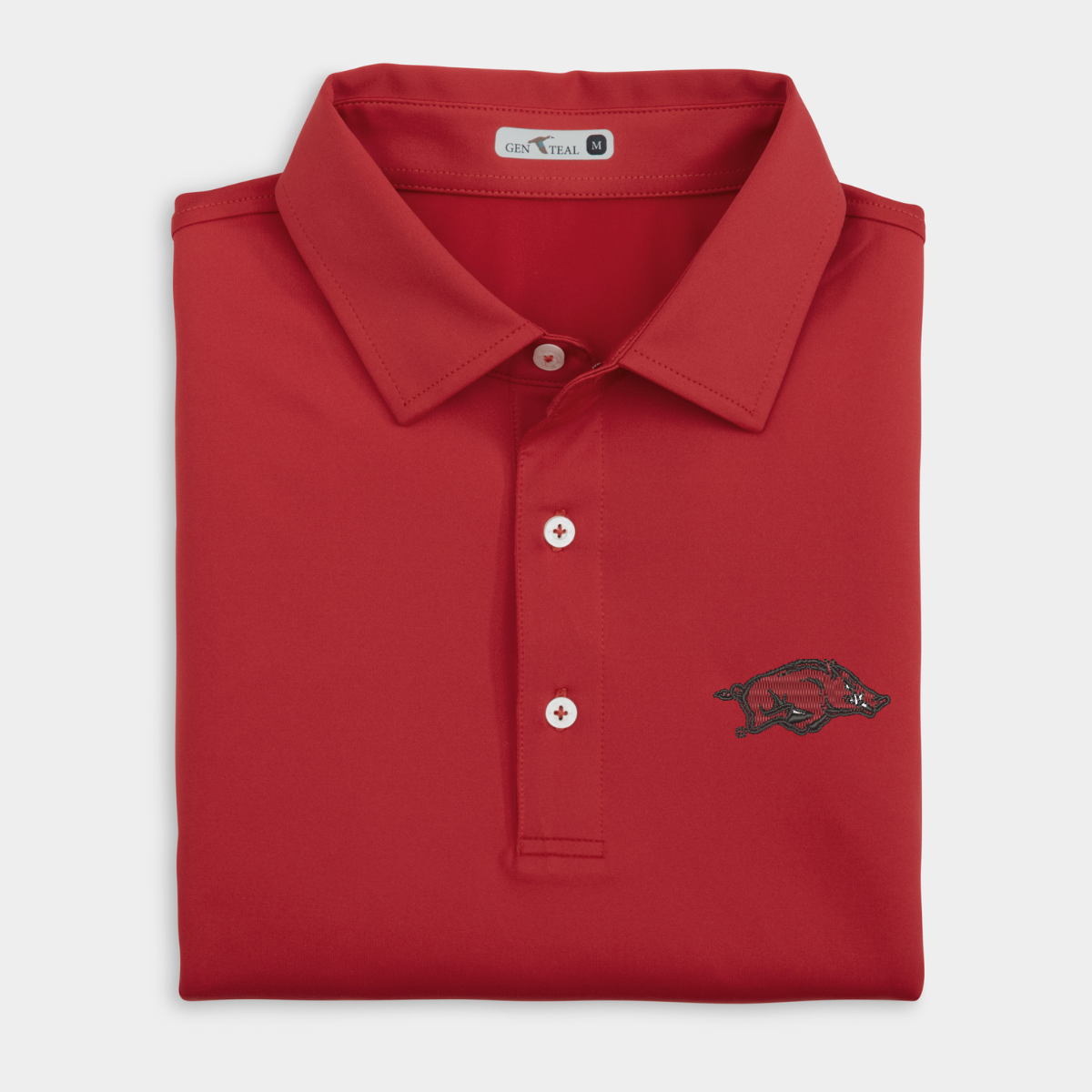Arkansas Solid Performance Polo