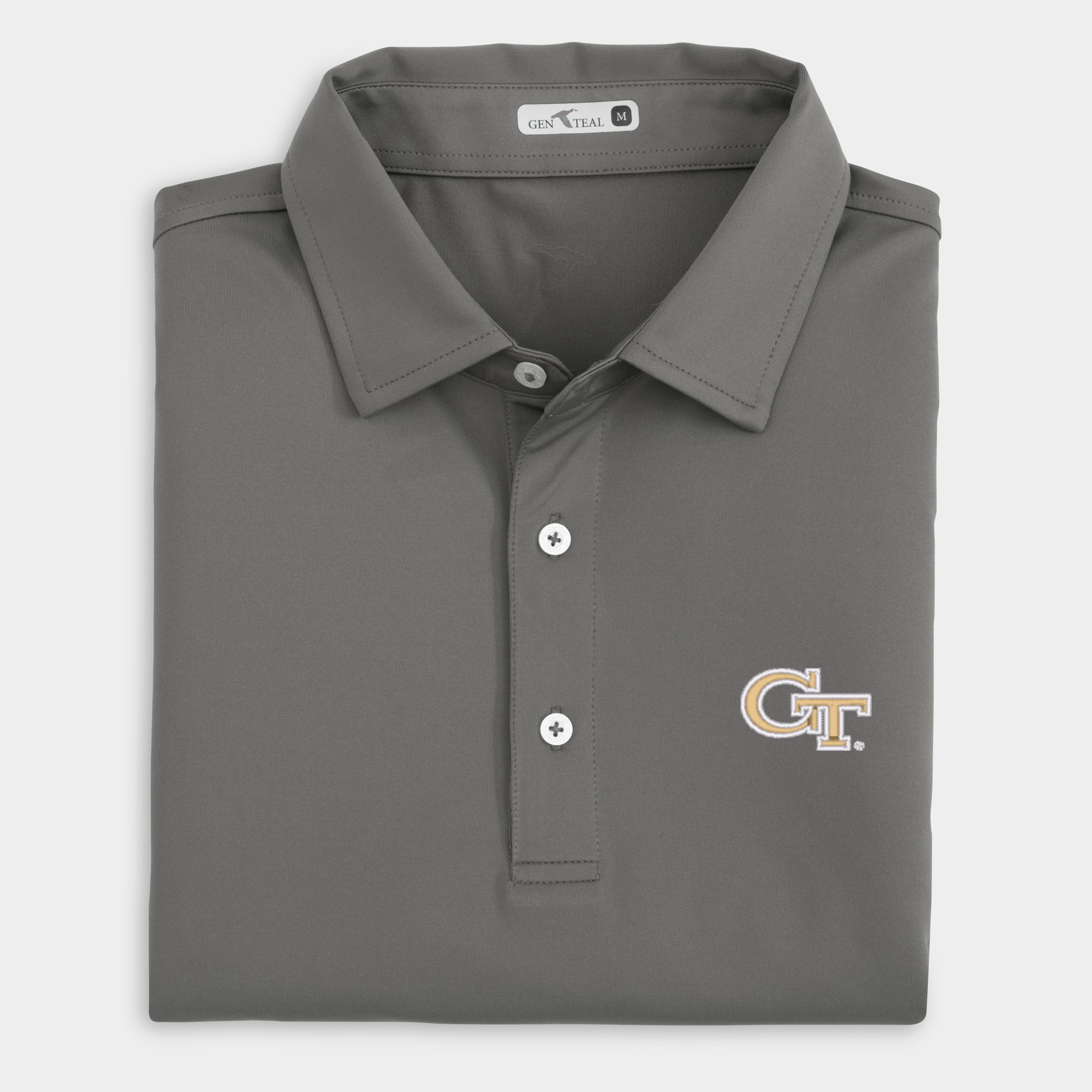 Georgia Tech Solid Performance Polo