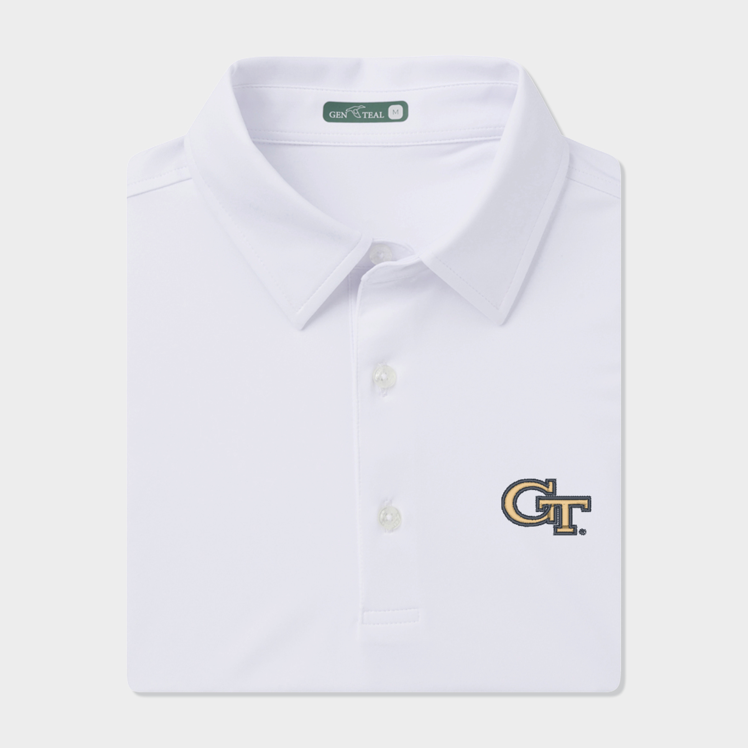 Georgia Tech Solid Performance Polo