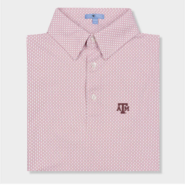 Texas A&M brrrº Baseball Performance Polo