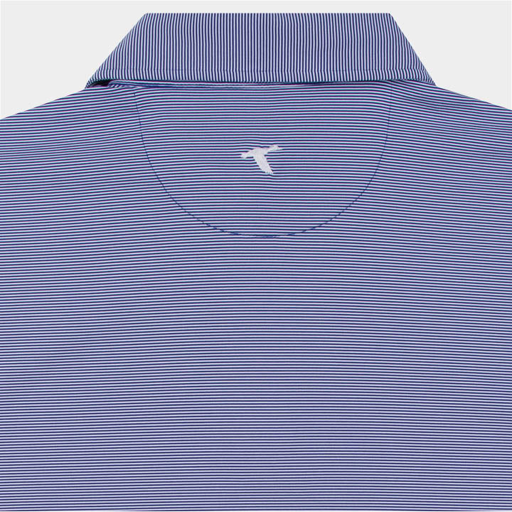 Memphis Pinstripe Performance Polo-GenTeal Apparel