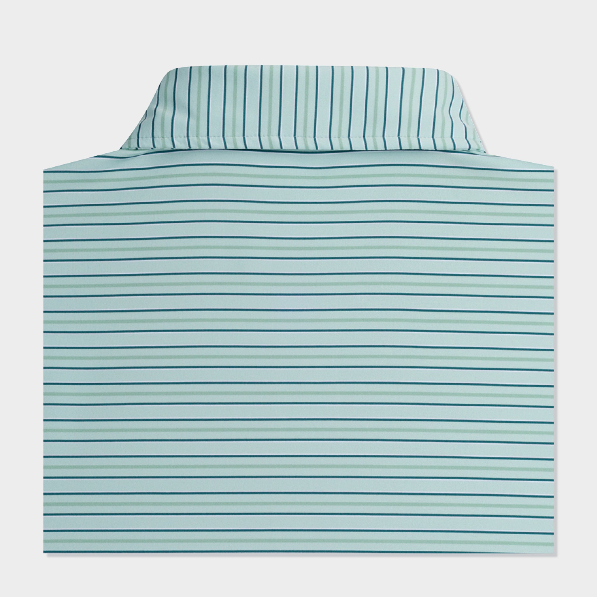 Striped polo with moisture-wicking fabric