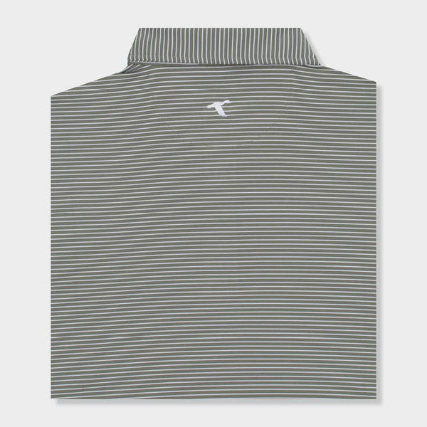 green striped polo by Genteal