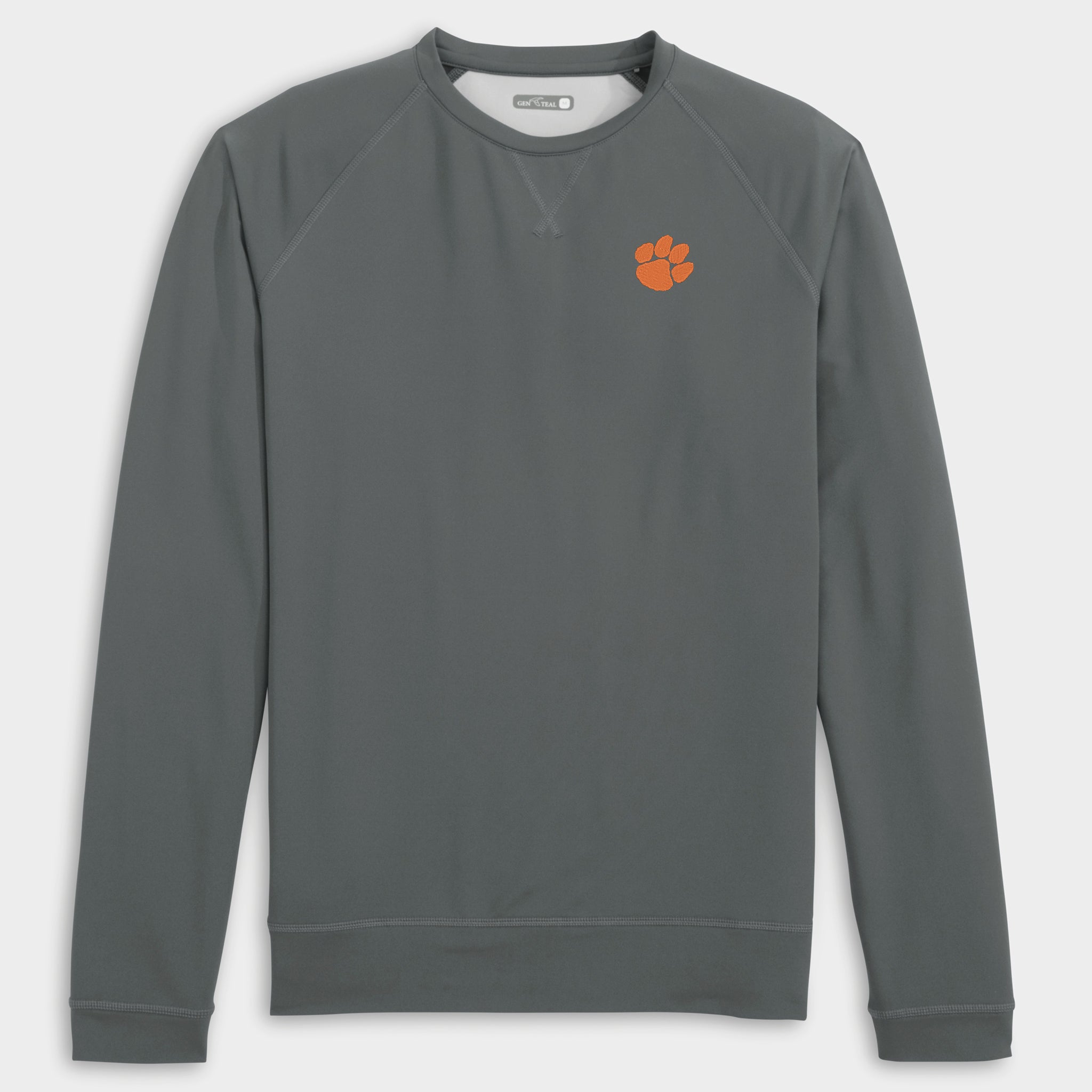 Clemson Richmond Venture Performance Crewneck-GenTeal Apparel