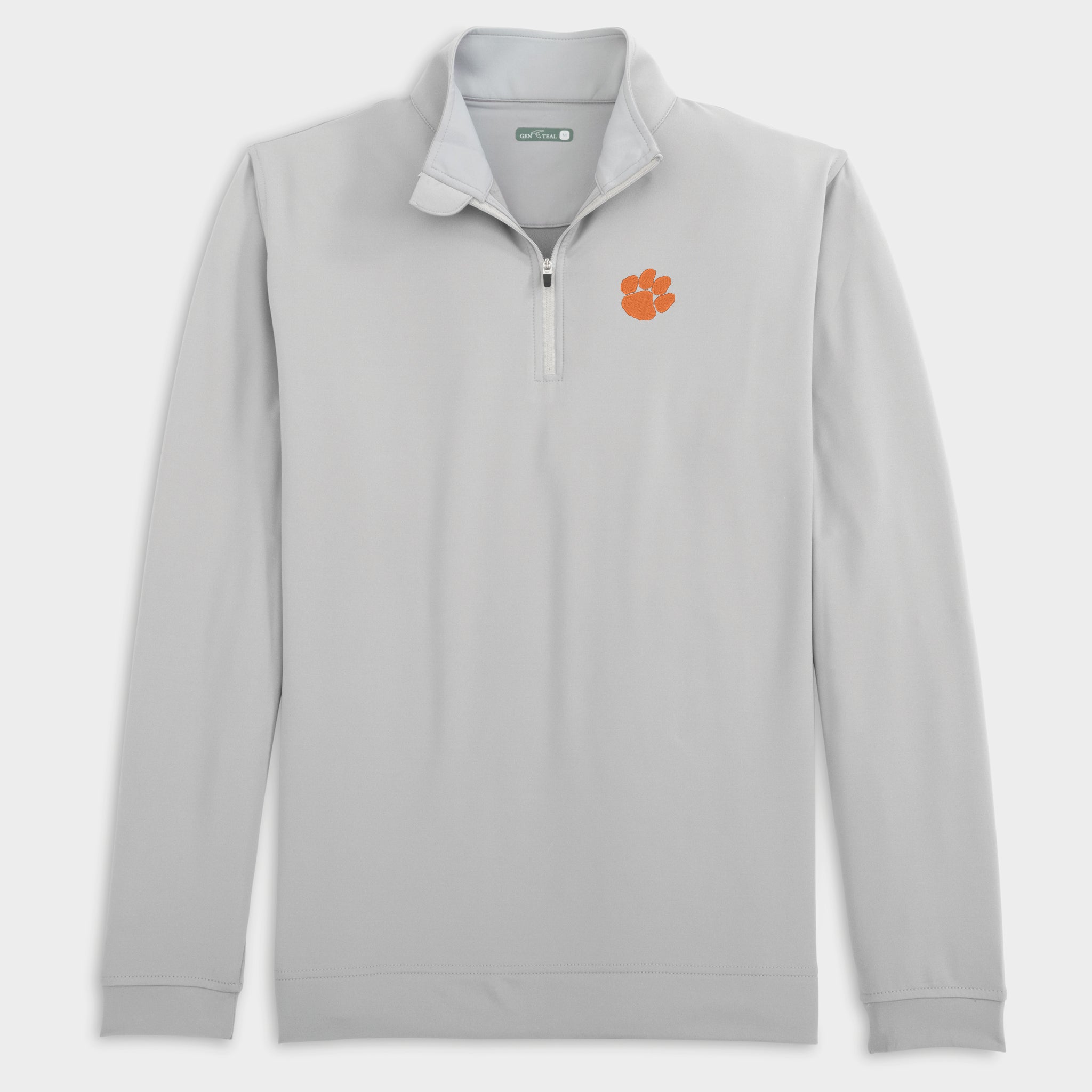 Clemson Venture Performance Quarter-Zip-GenTeal Apparel