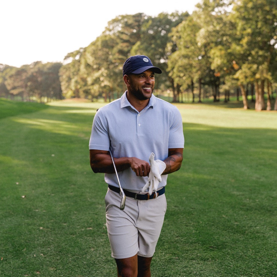 Jacquard Performance Polo