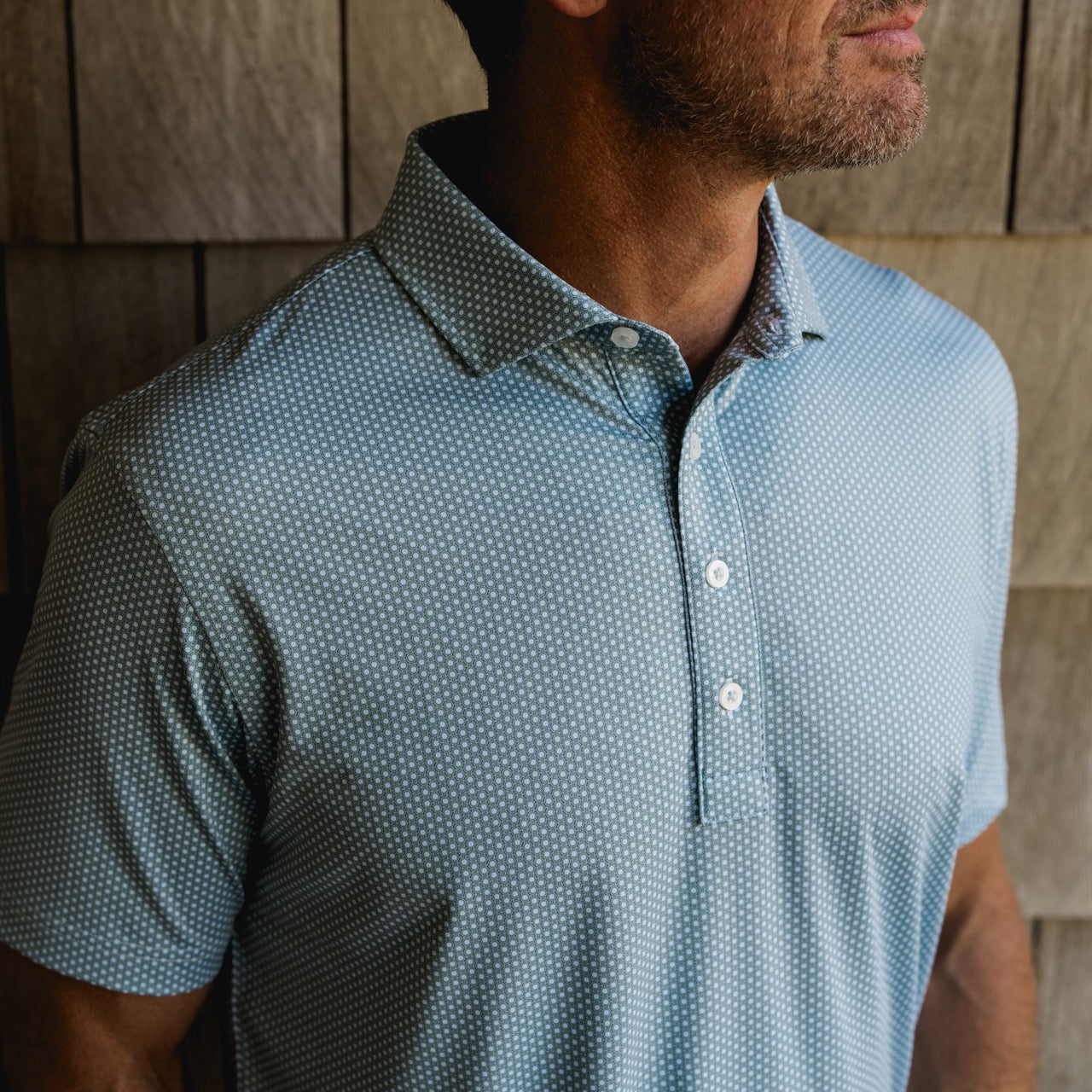 Portview Printed Performance Polo
