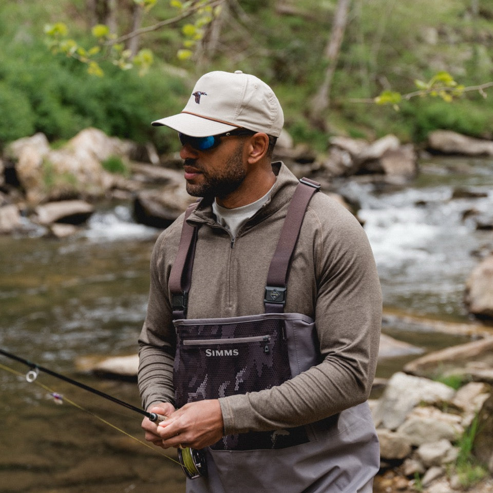 Green Heather Wander Quarter-Zip