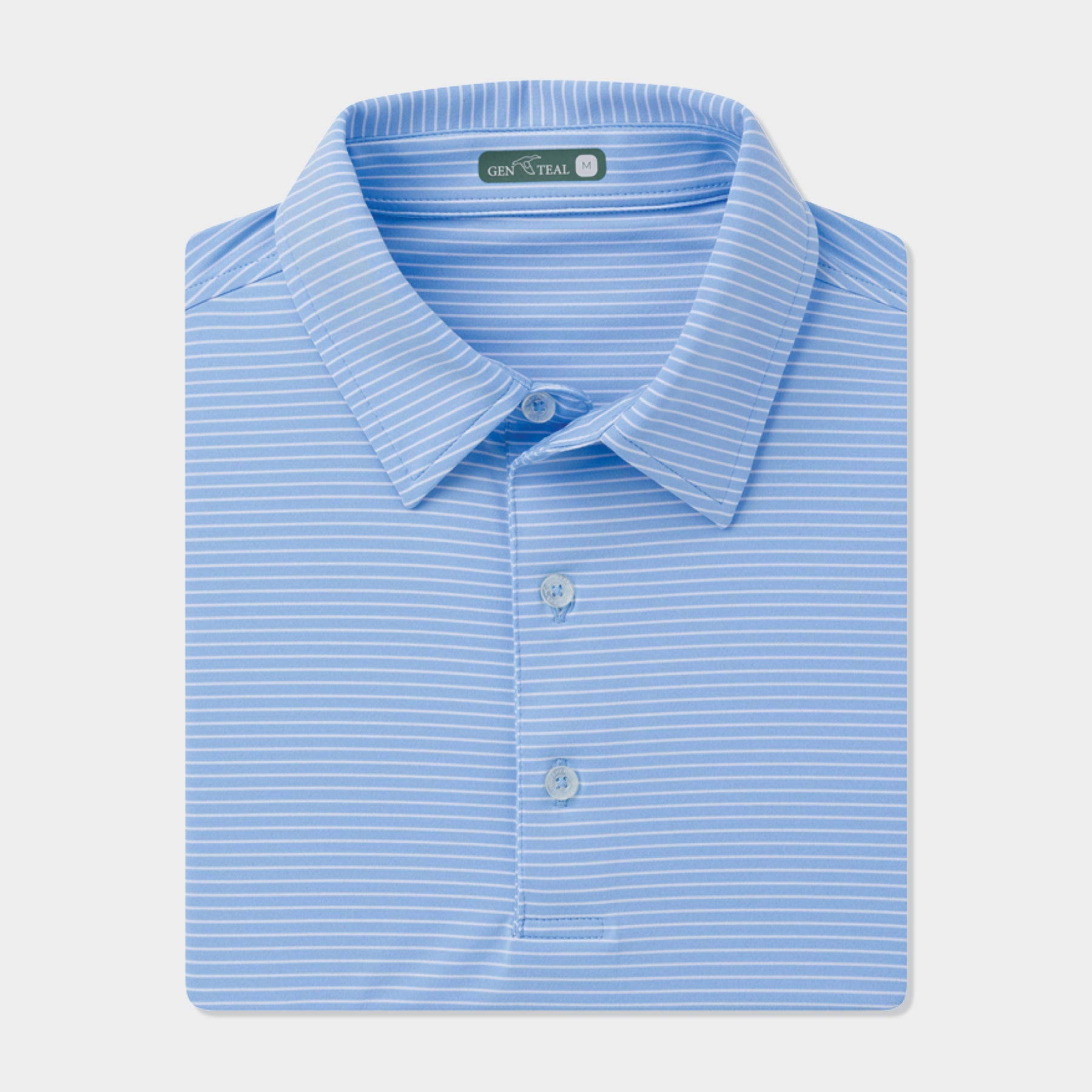 Light Pink Driver Carova Stripe Polo main image 1