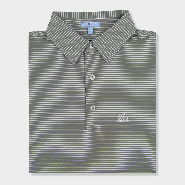 green striped polo by Genteal