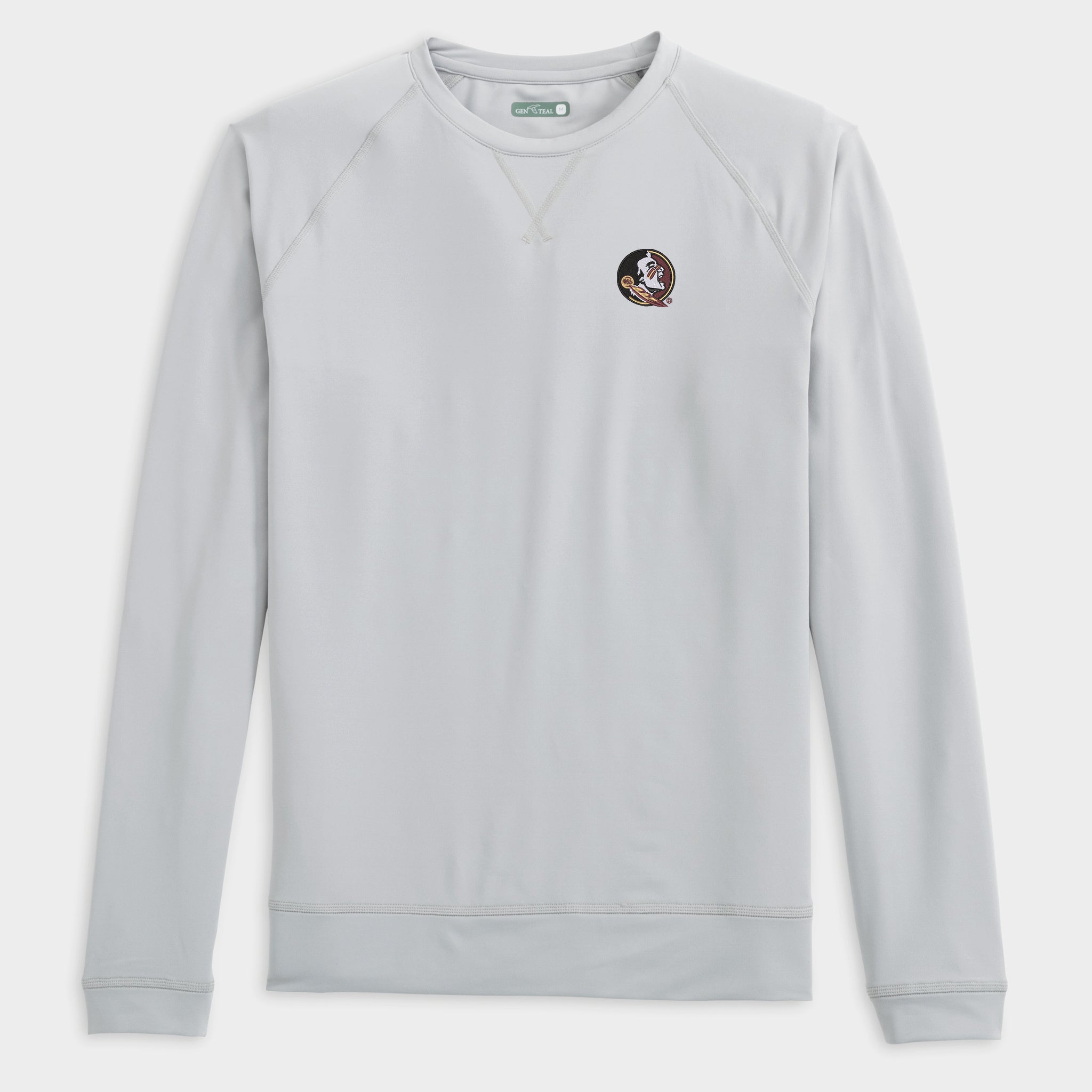 Florida State Richmond Venture Performance Crewneck-GenTeal Apparel