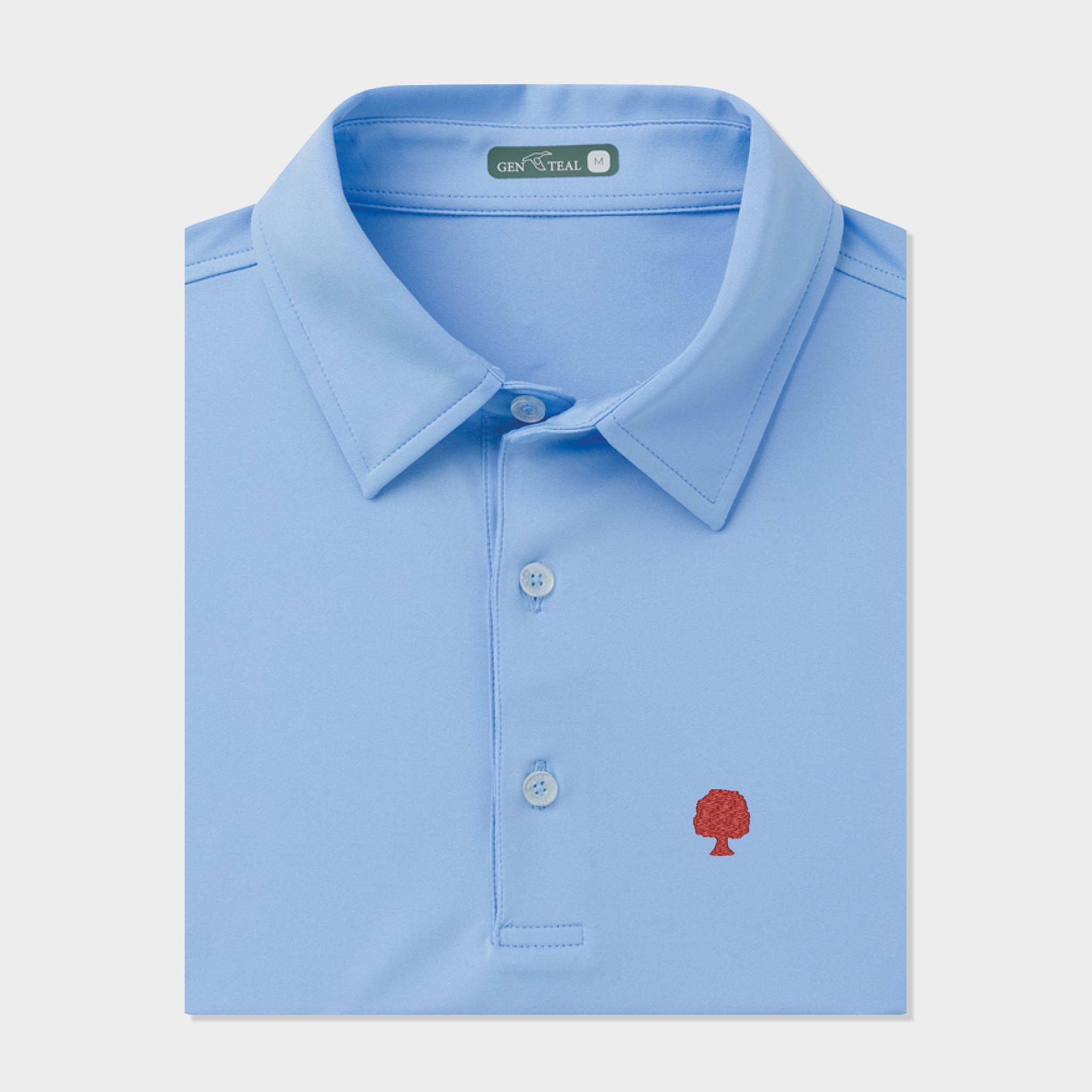 Grove Collective Solid Performance Polo-GenTeal Apparel